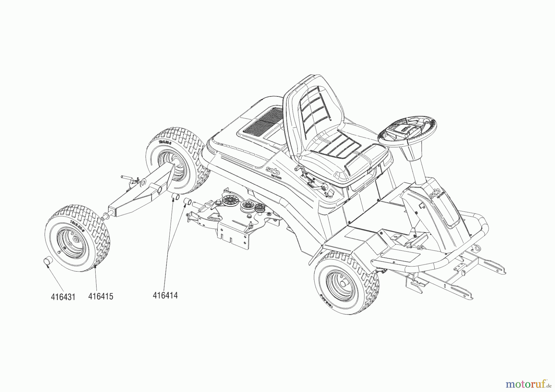 Solo by AL-KO Gartentechnik Geräteträger FC 13-90.6 HD 2WD 05/2016 Seite 5
