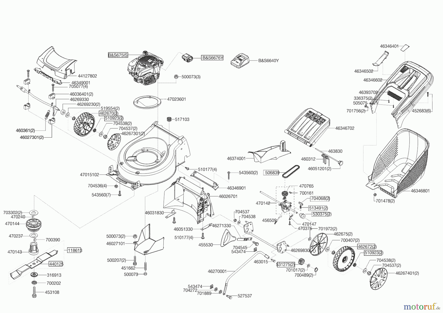  Solo by AL-KO Gartentechnik Benzinrasenmäher  4736 VSI   ab 07/2016 Seite 1