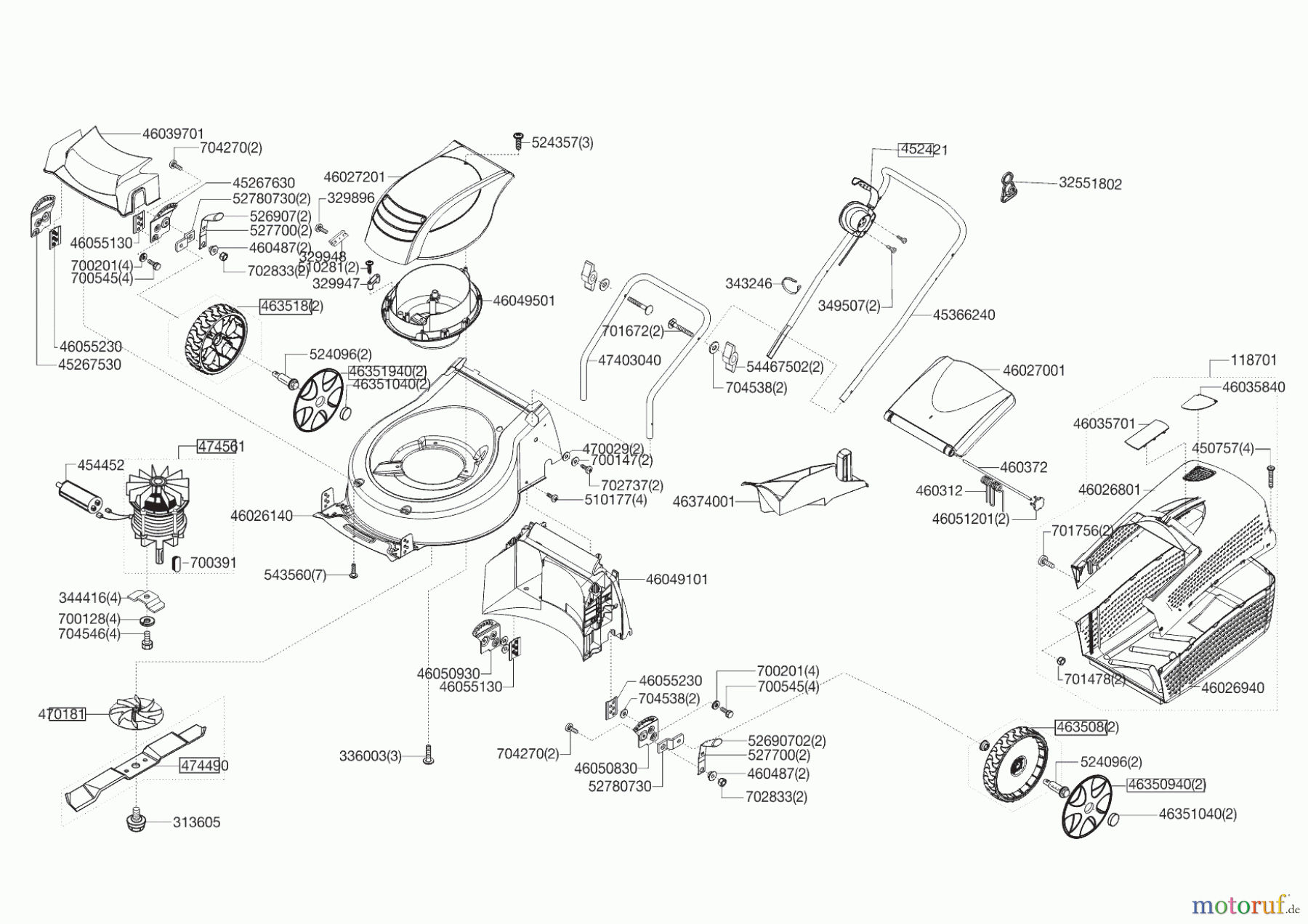 AL-KO Gartentechnik Elektrorasenmäher SILVER COMFORT 46 E ab 08/2016 Seite 1