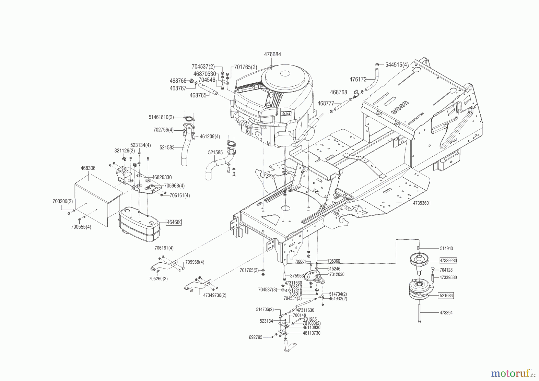 Solo by AL-KO Gartentechnik Rasentraktor T 23-125.5 HDE V2 09/2016 - 02/2019 Seite 2