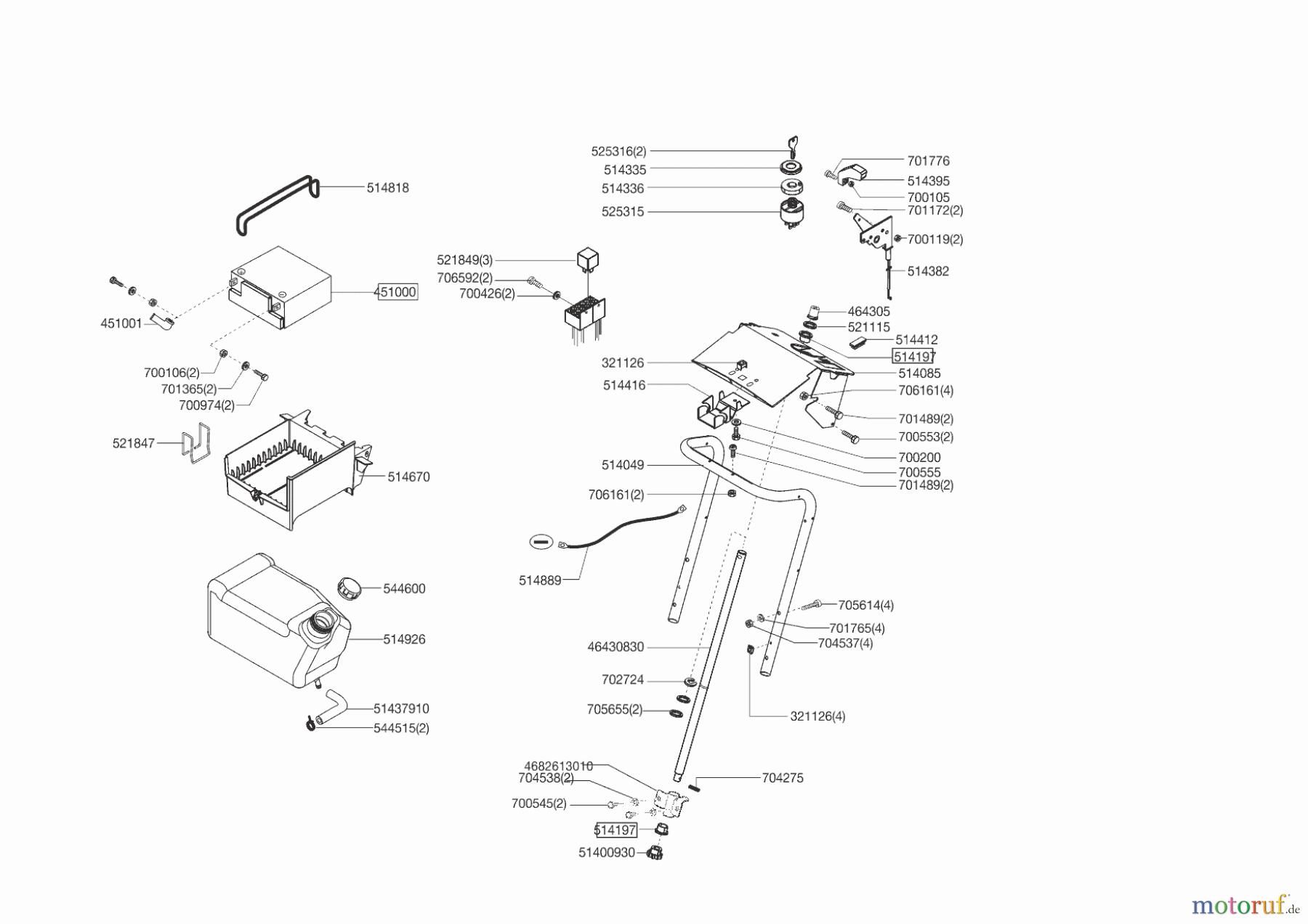 Solo by AL-KO Gartentechnik Rasentraktor T18-110.6 HDS ab 09/2016 Seite 8