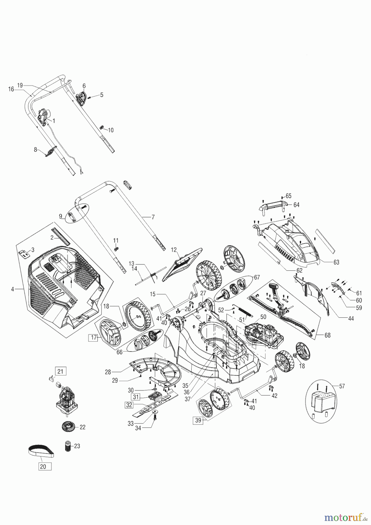 AL-KO Gartentechnik Elektrorasenmäher 4.27 E PLUS CLASSIC 11/2016 Seite 1