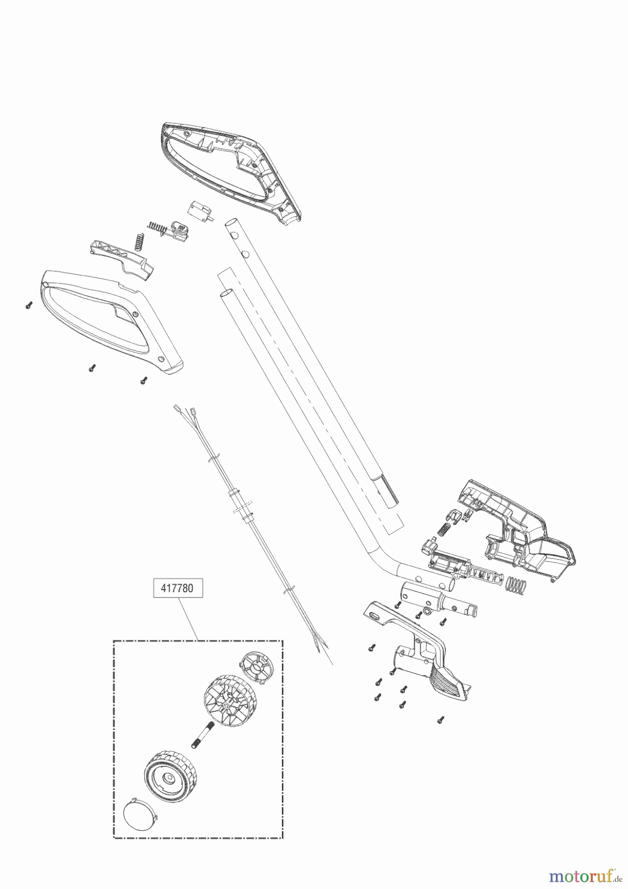 AL-KO Gartentechnik Zubehör Gartentechnik VERLÄNGERUNGSSTIEL AKKU-SCHERE GS 7,2 01/2017 Seite 1