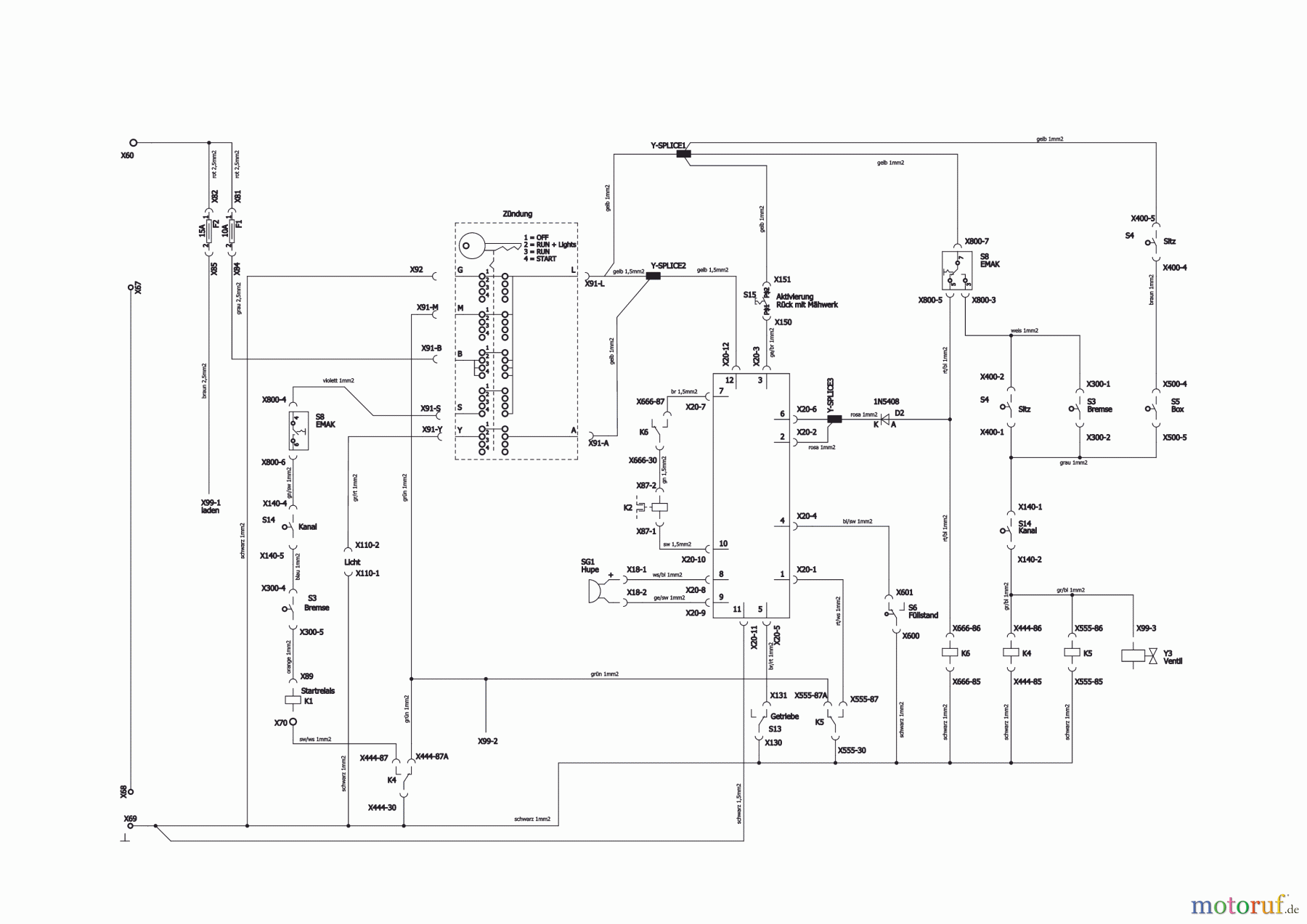  Solo by AL-KO Gartentechnik Rasentraktor T13-93.7 HD COMFORT   11/2017 - 04/2018 Seite 11