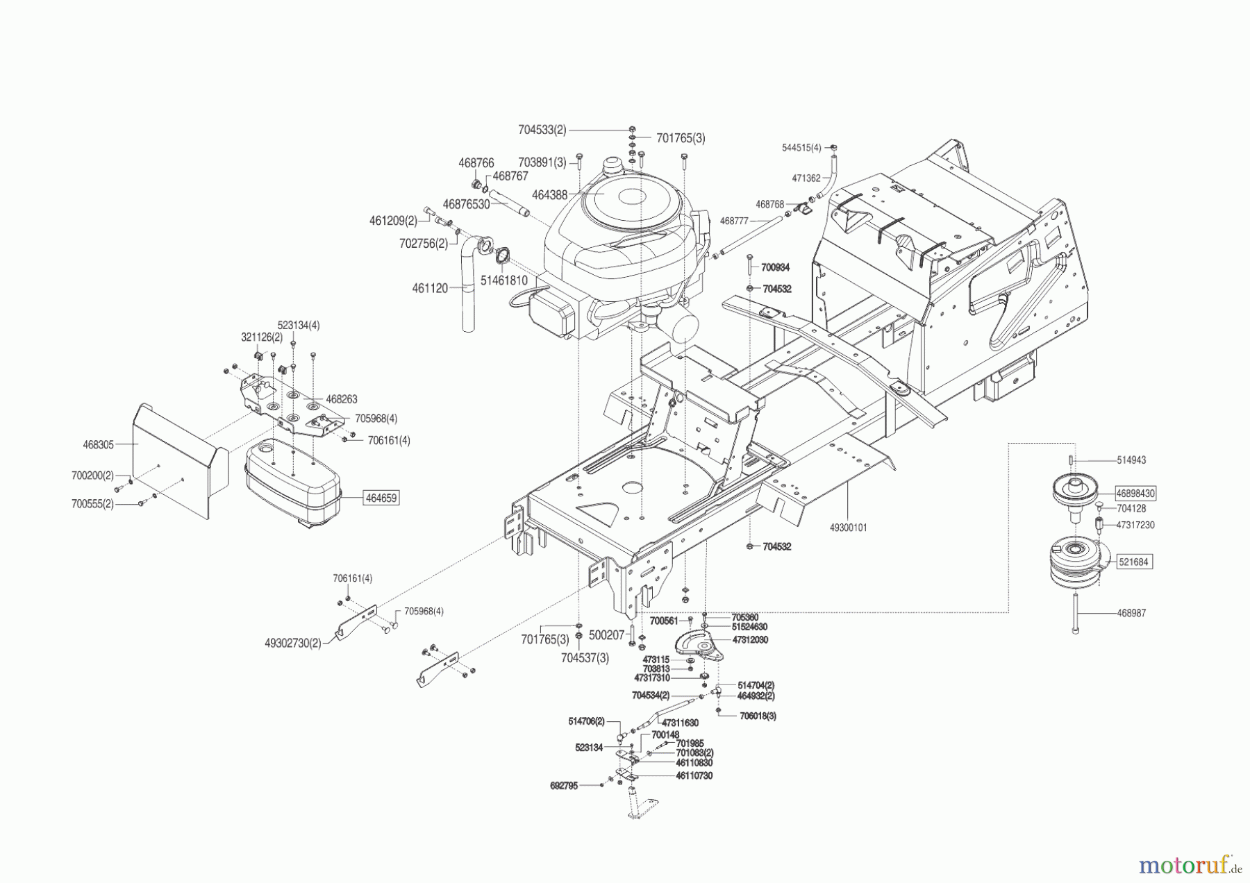 Solo by AL-KO Gartentechnik Rasentraktor T13-93.7 HD COMFORT   11/2017 - 04/2018 Seite 2