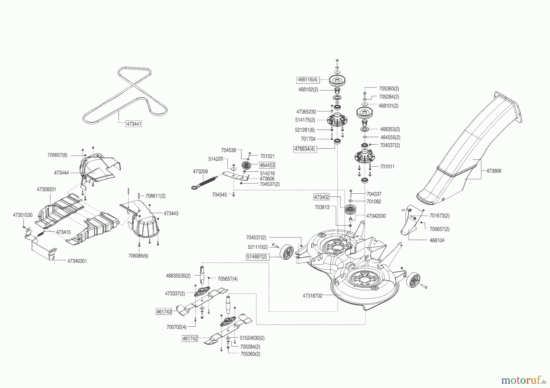  Solo by AL-KO Gartentechnik Rasentraktor T16-93.7 HD V2 COMFORT   11/2017 - 04/2018 Seite 6