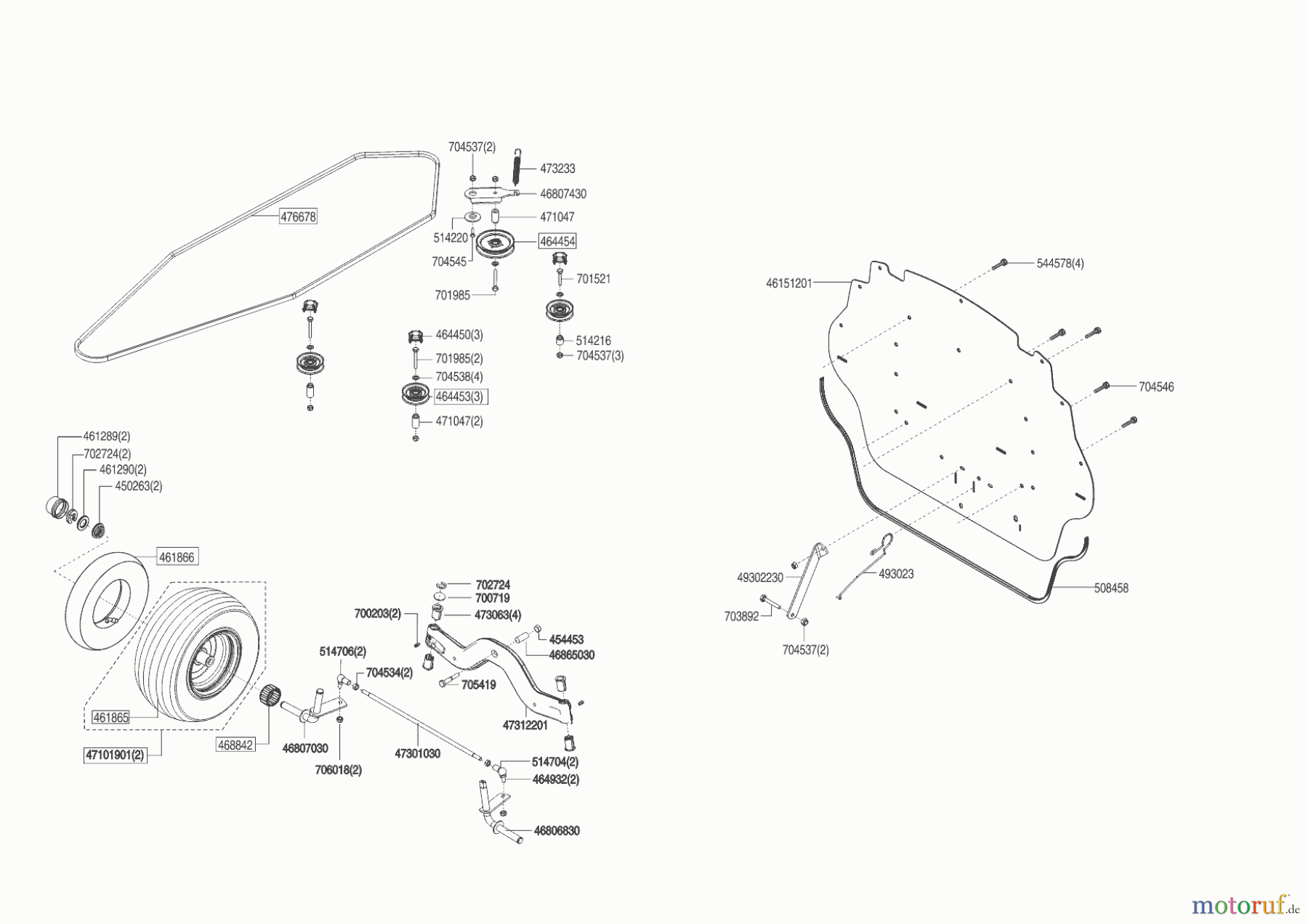 Solo by AL-KO Gartentechnik Rasentraktor T13-93.7 HDS-A COMFORT 11/2017 - 04/2018 Seite 3