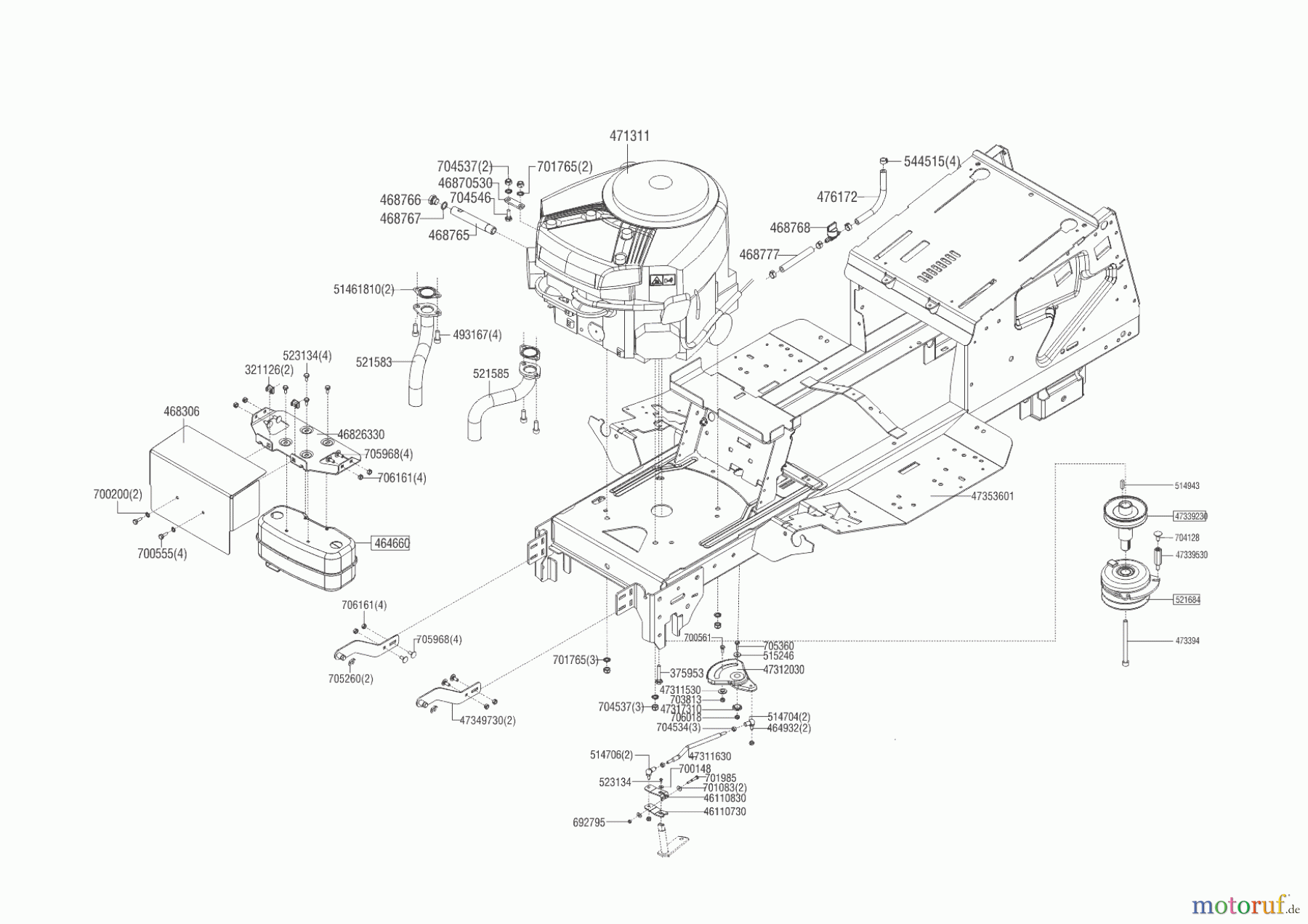 Solo by AL-KO Gartentechnik Rasentraktor T16-105.6 HD V2 ab 03/2018 Seite 2