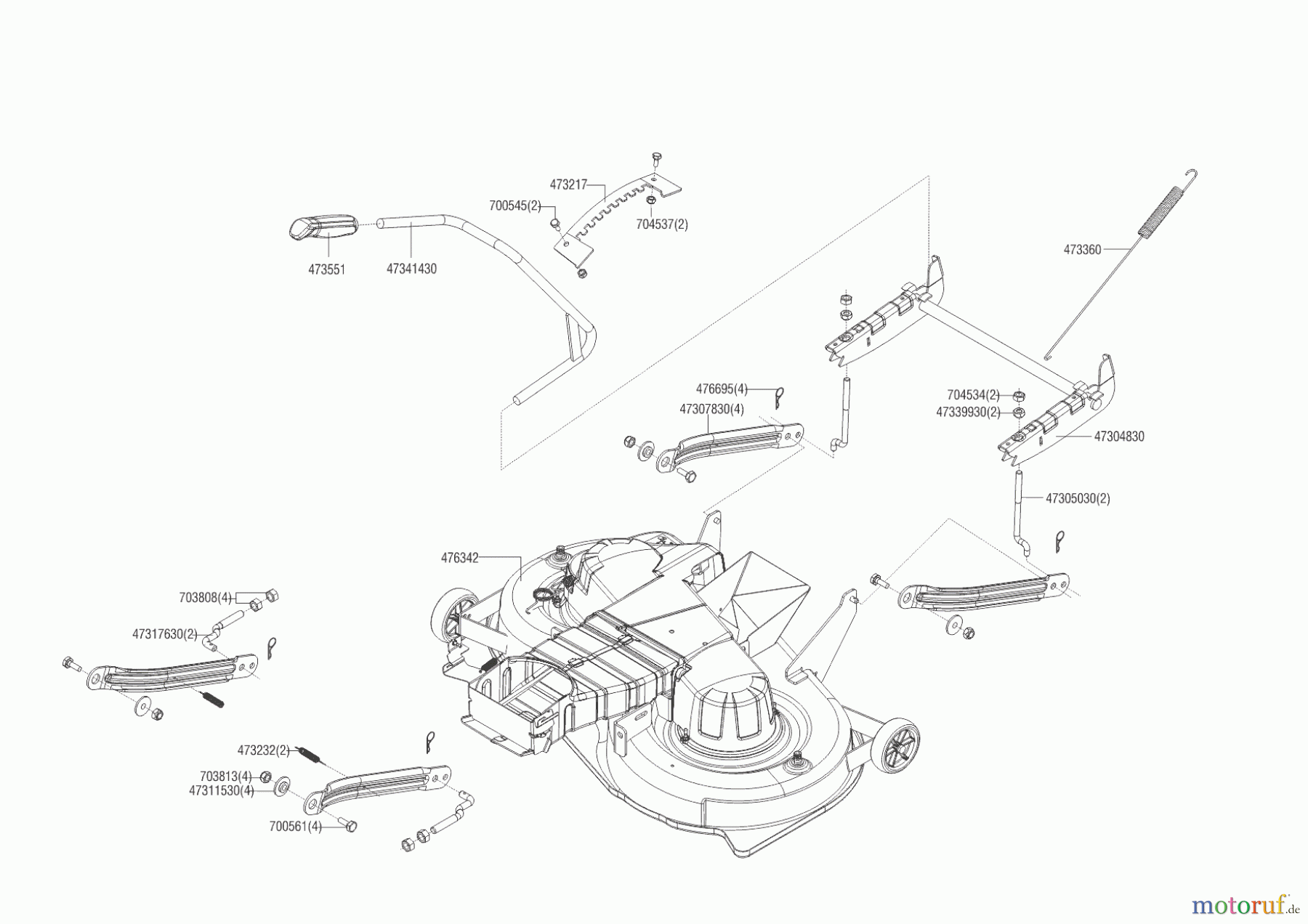 Solo by AL-KO Gartentechnik Rasentraktor T16-105.6 HD V2 03/2018 - 02/2019 Seite 5