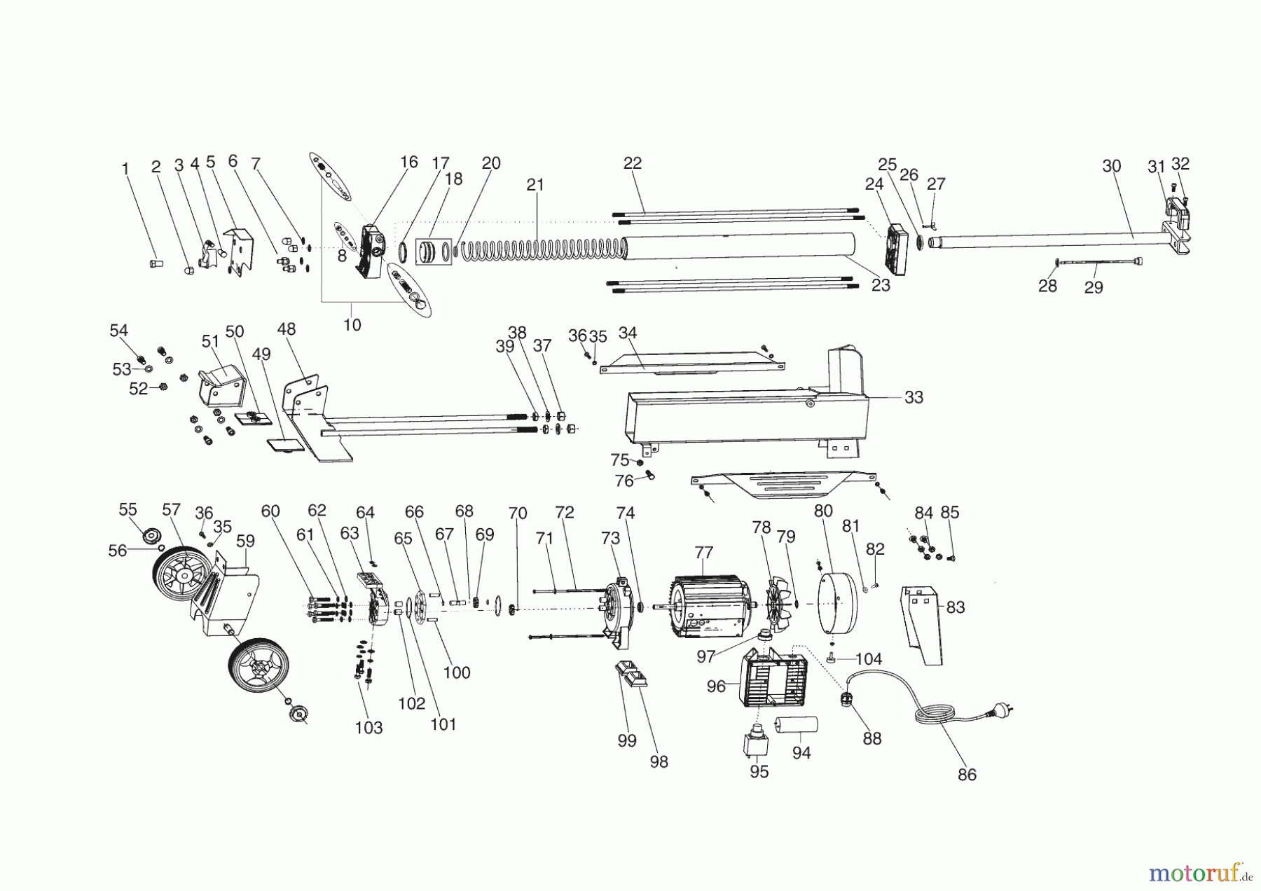 AL-KO Heimwerkertechnik Holzspalter LSH 6 04/2018 Seite 1