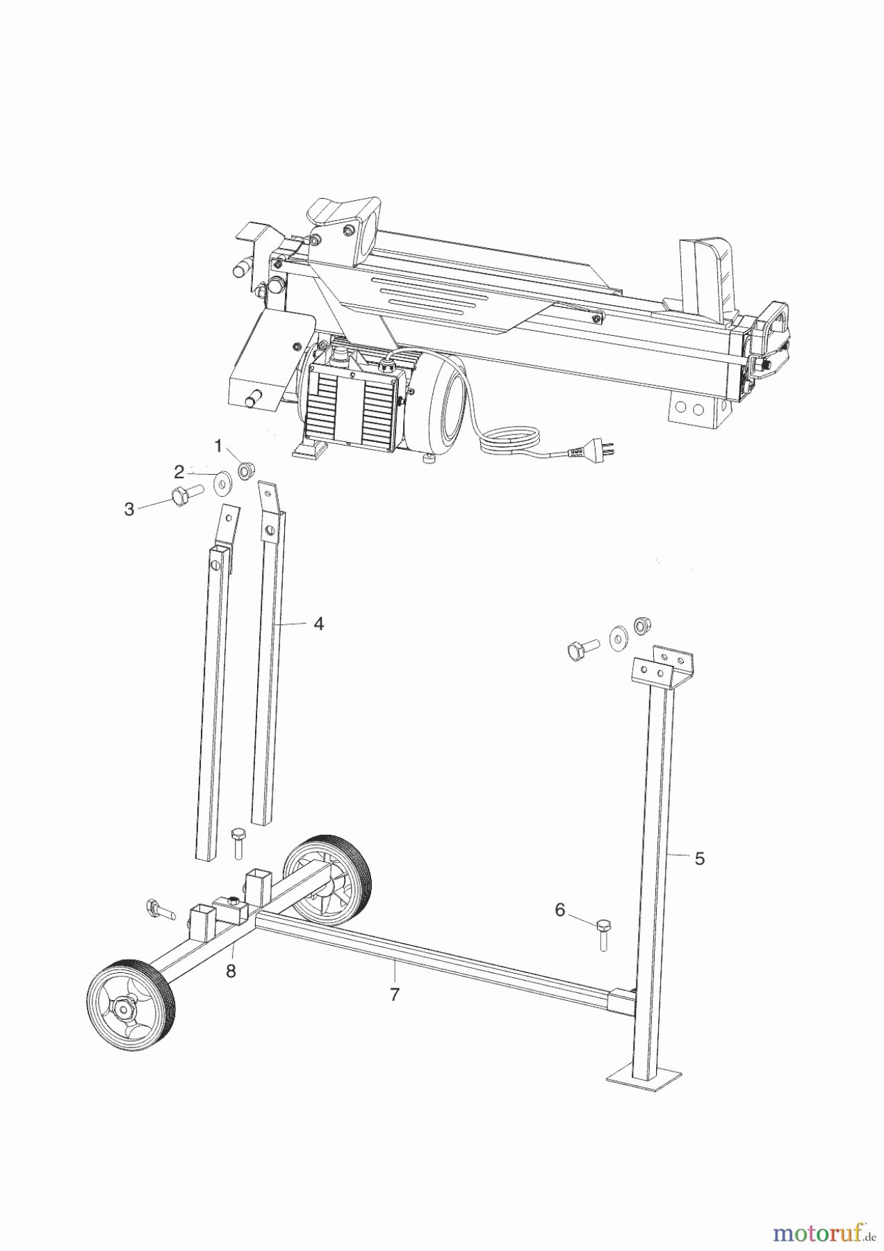  AL-KO Heimwerkertechnik Holzspalter  LSH 6  04/2018 Seite 2