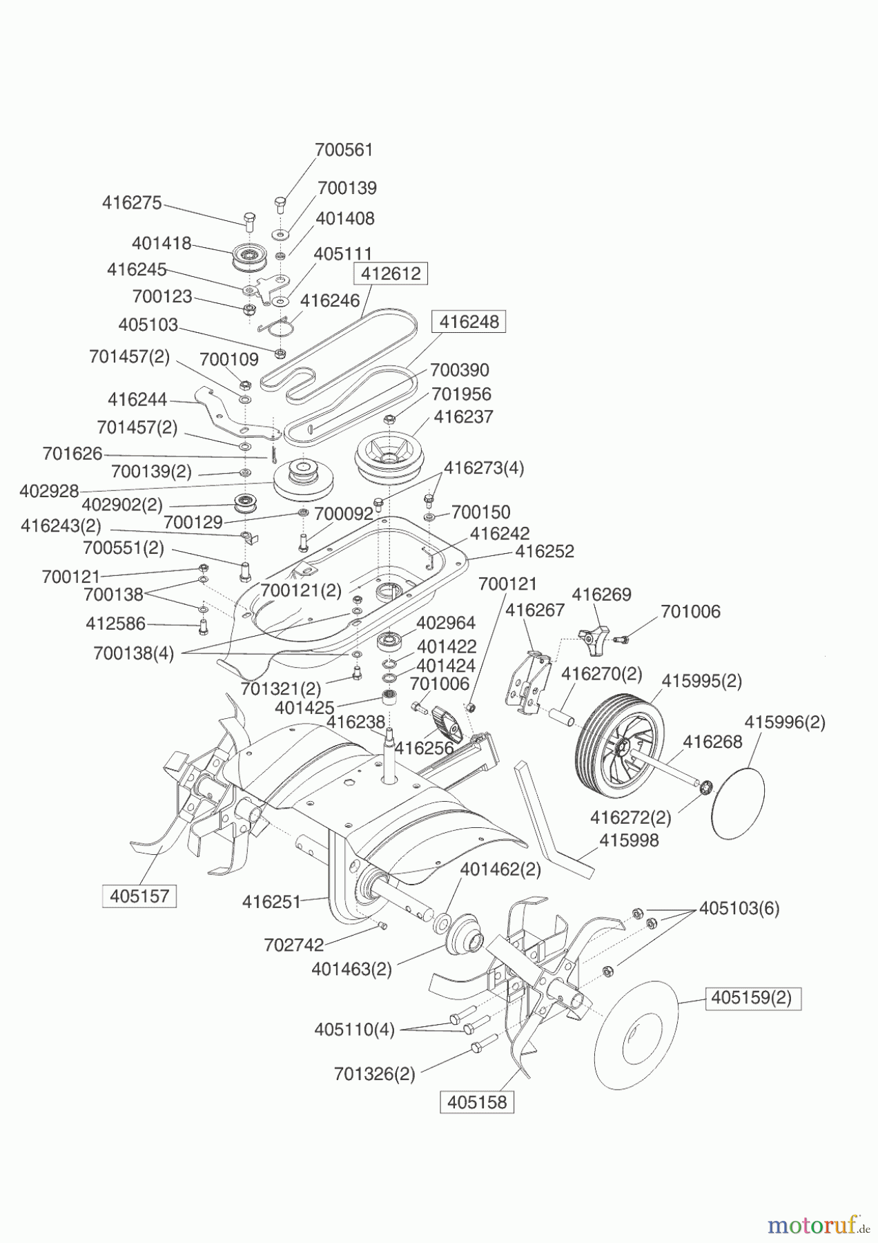  AL-KO Gartentechnik Motorhacken MH 5007 R  04/2018 Seite 2