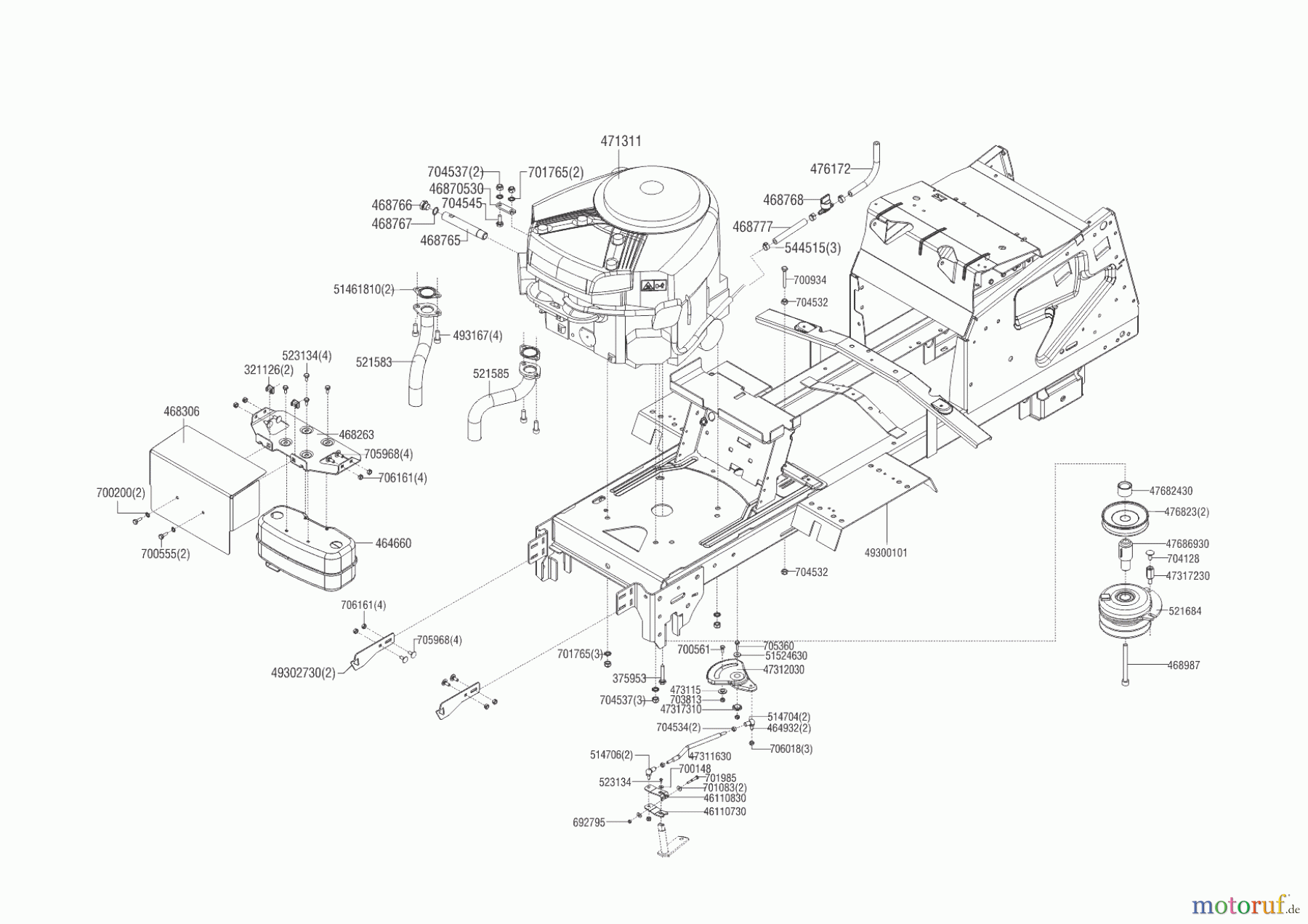  Solo by AL-KO Gartentechnik Rasentraktor T16-93.7 HD V2 COMFORT   ab 04/2018 Seite 2