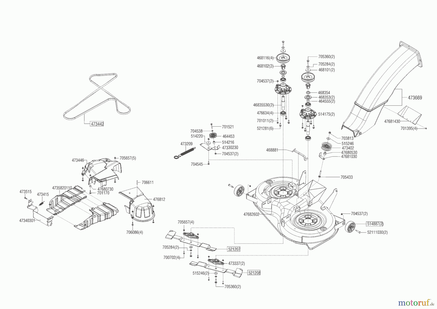  Solo by AL-KO Gartentechnik Rasentraktor T20-105.5 HDE V2   ab 05/2018 Seite 6