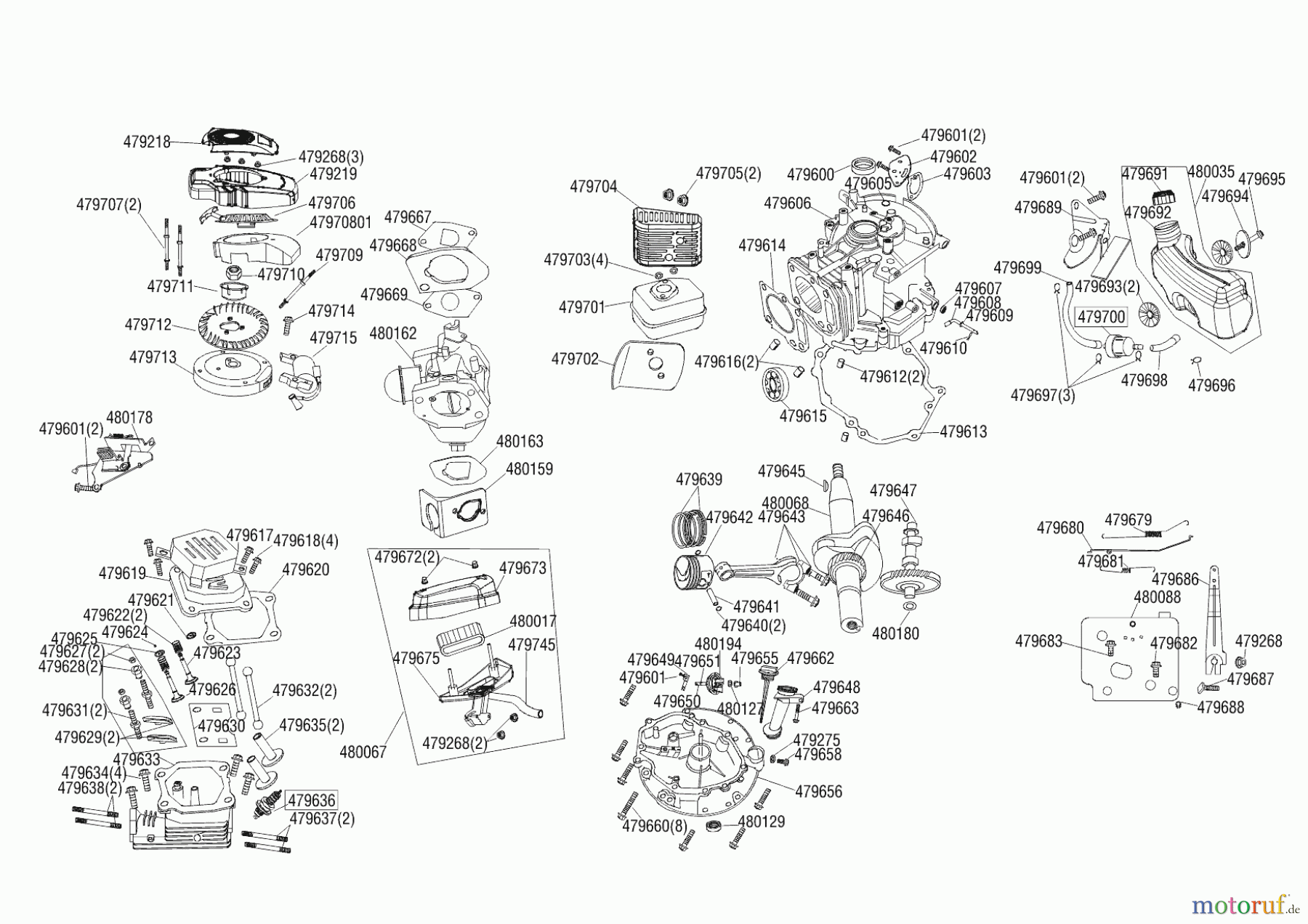AL-KO Gartentechnik Benzinmotoren BENZINMOTOR TEC 135 05/2018 Seite 1