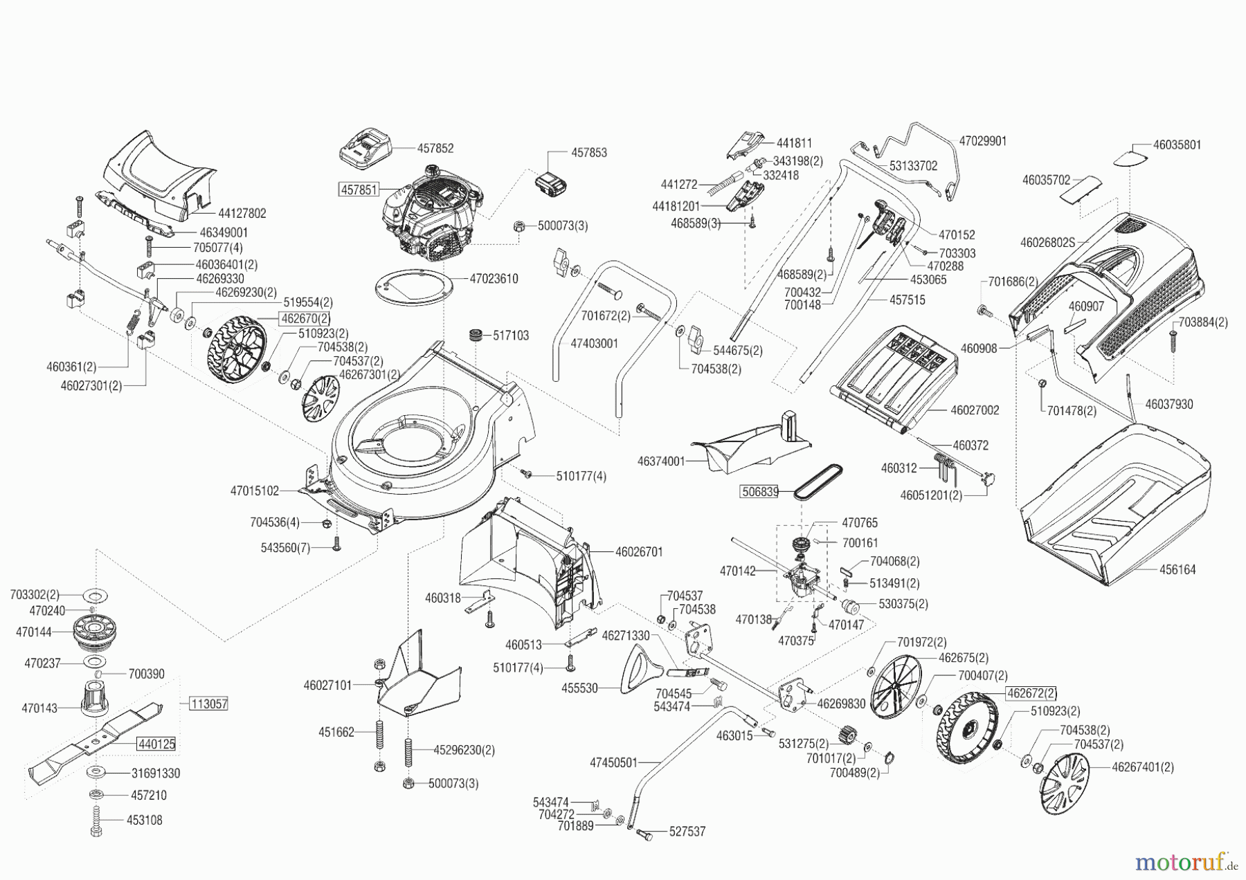 Solo by AL-KO Gartentechnik Benzinrasenmäher 4738 / 4739 VSI-A 09/2018 Seite 1