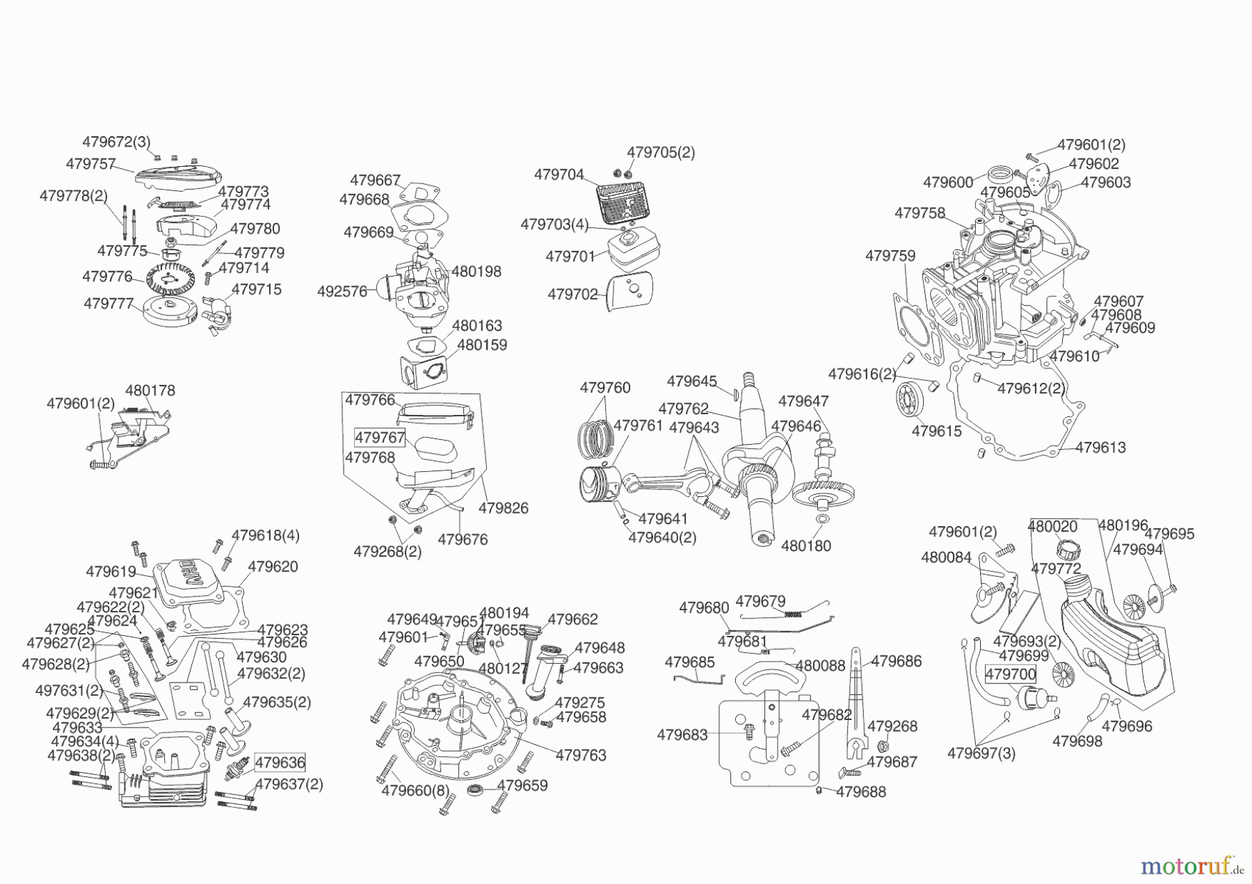 AL-KO Gartentechnik Benzinmotoren BENZINMOTOR TECH 120 10/2018 Seite 1