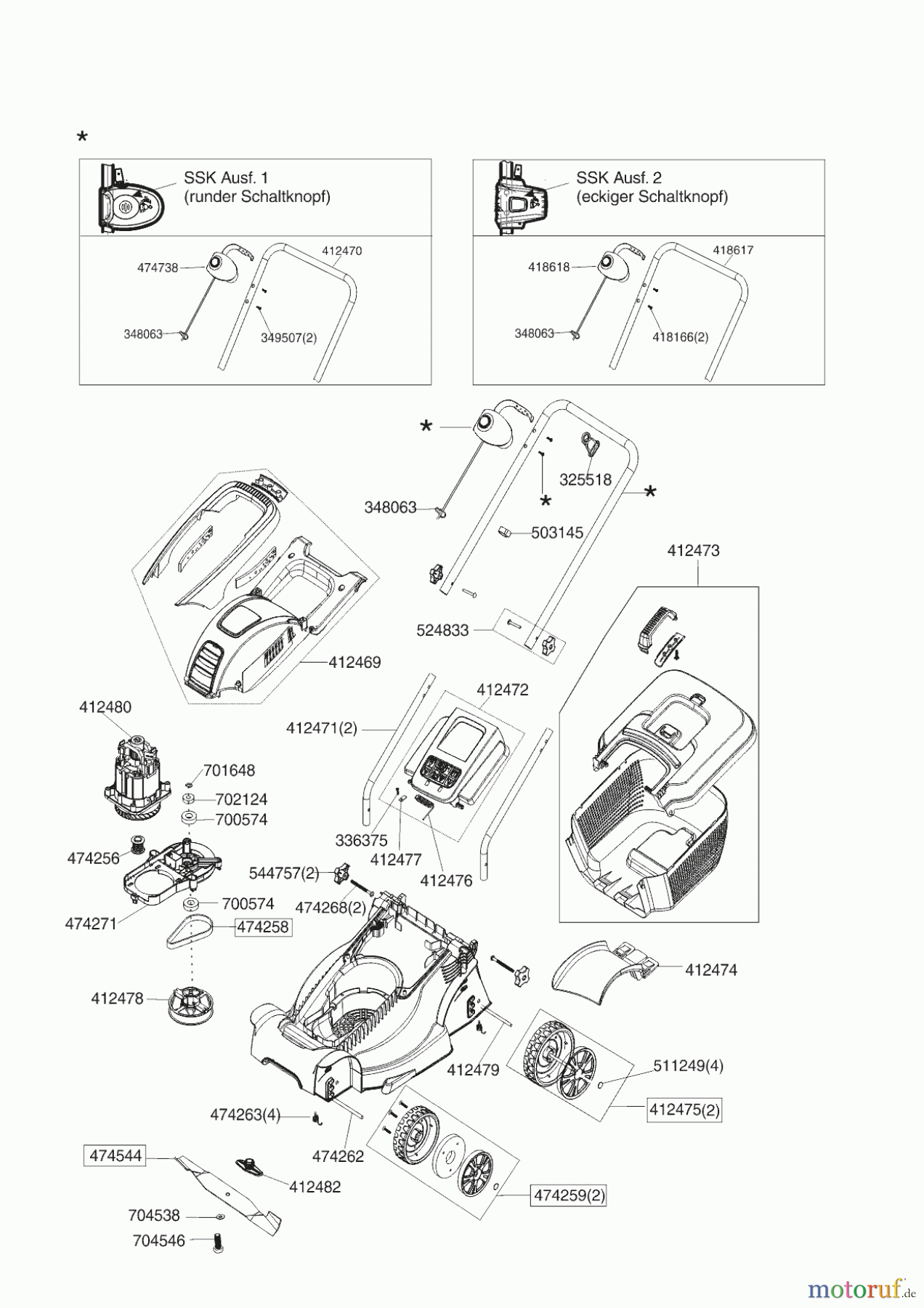 AL-KO Gartentechnik Elektrorasenmäher Classic 3.82 SE ab 01/2019 Seite 1