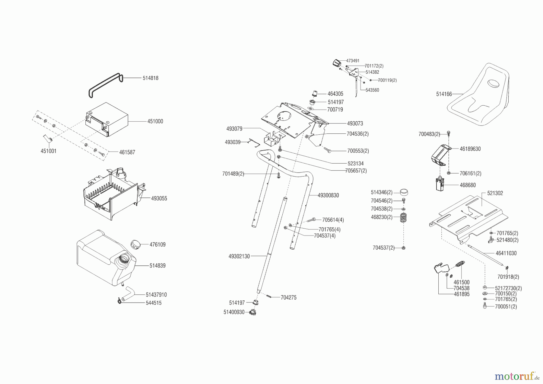 AL-KO Gartentechnik Rasentraktor T18-111.9 HDS BLACK EDITION 01/2019 - 04/2020 Seite 7