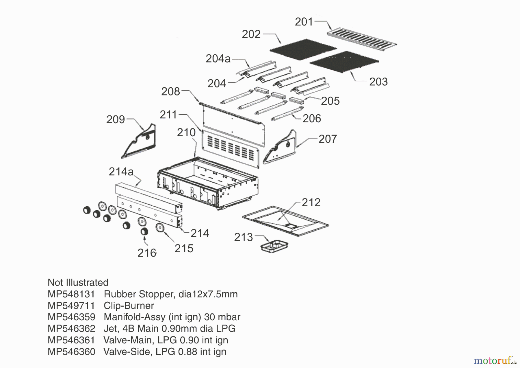 Masport Gartentechnik Grill MB4000 30mb (NON-DE/AT/PL) 01/2019 Seite 2