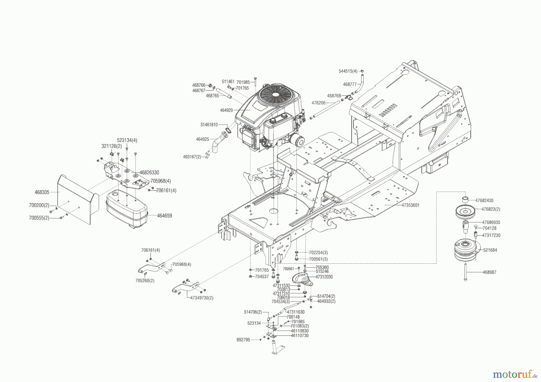 Solo by AL-KO Gartentechnik Rasentraktor T15-95.6 HD A 02/2019 - 04/2020 Seite 2