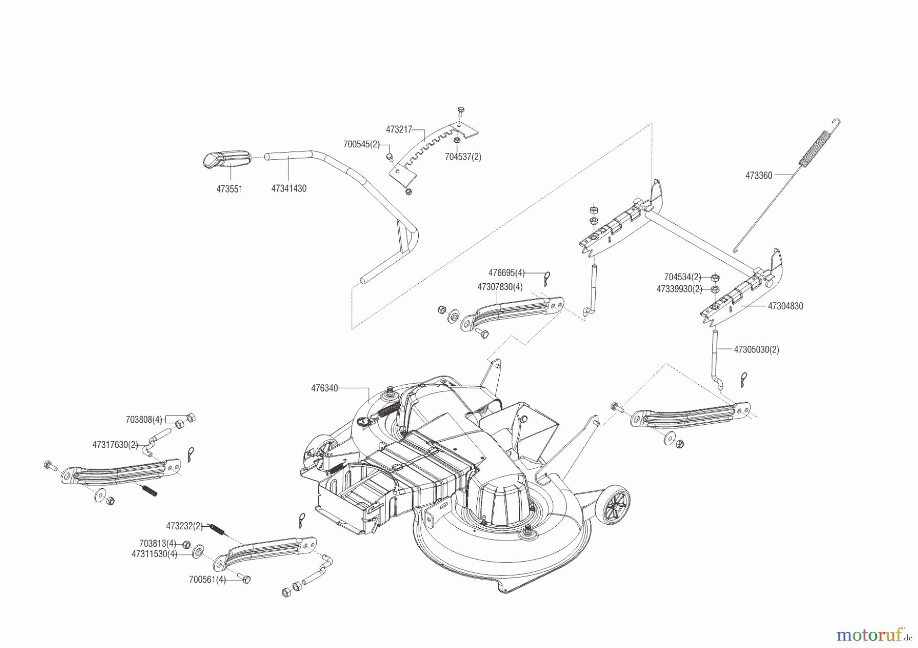 Solo by AL-KO Gartentechnik Rasentraktor T15-95.6 HD A 02/2019 - 04/2020 Seite 5