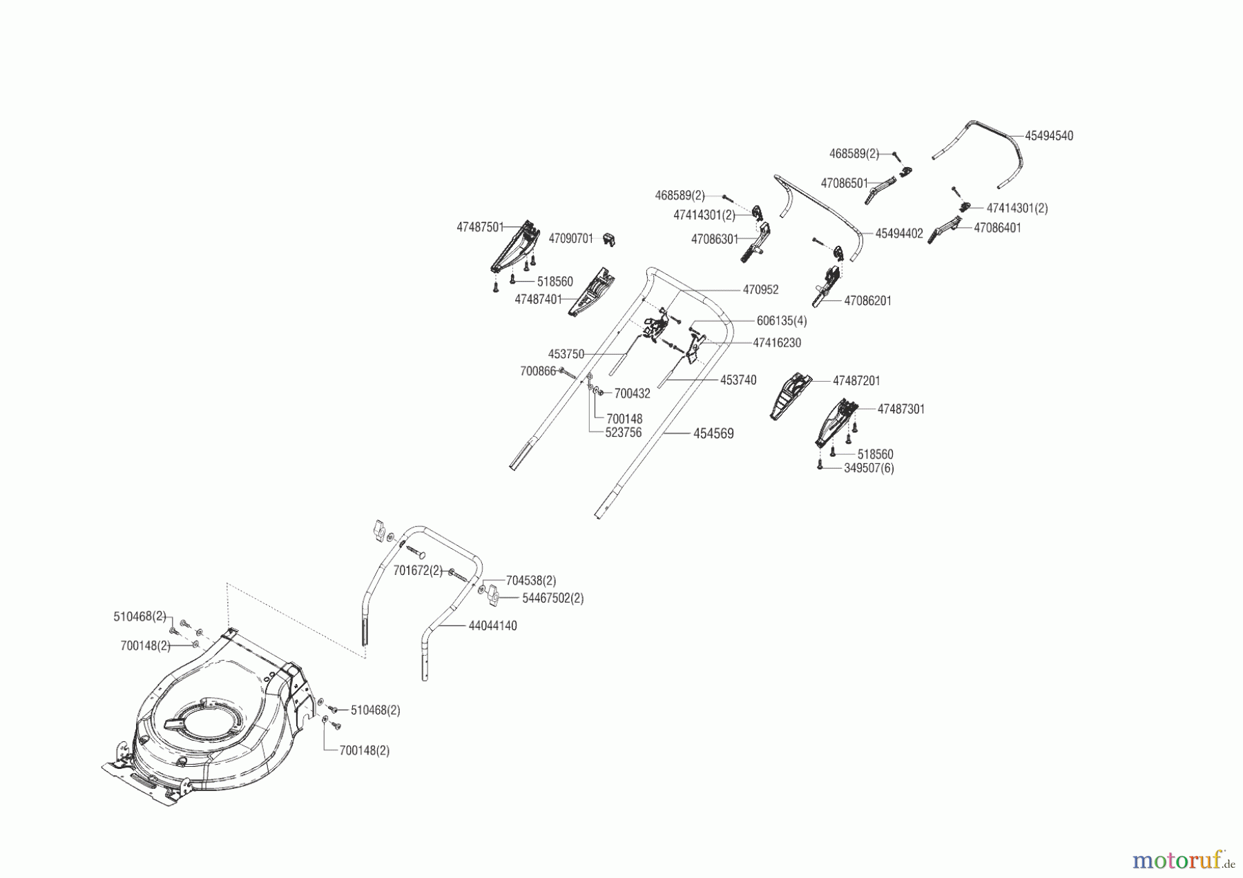 AL-KO Gartentechnik Benzinrasenmäher 477 VS HIGHLINE ab 03/2019 Seite 2