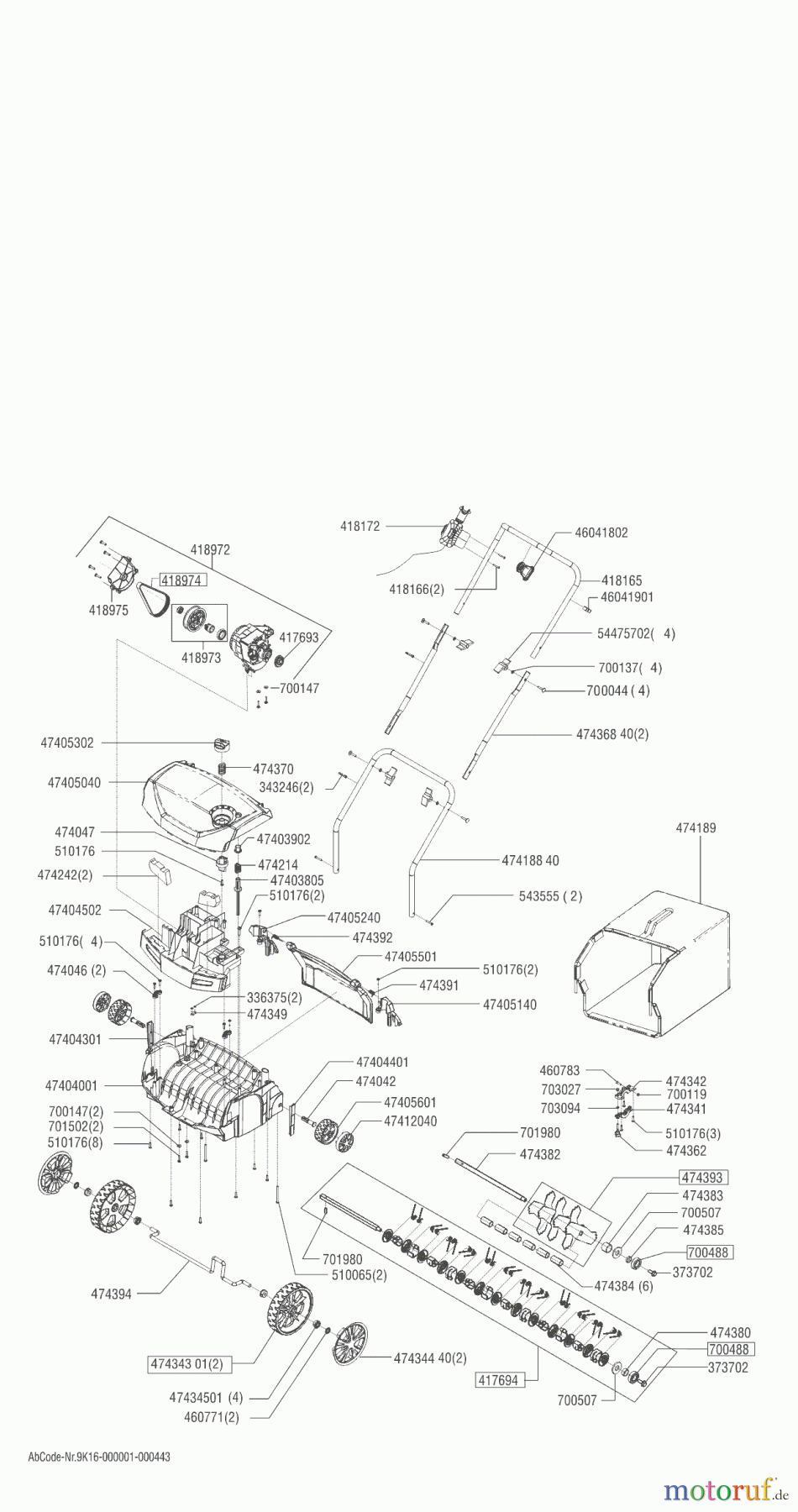 AL-KO Gartentechnik Vertikutierer 38 E CC COMFORT (UK) 12/2019 Seite 1