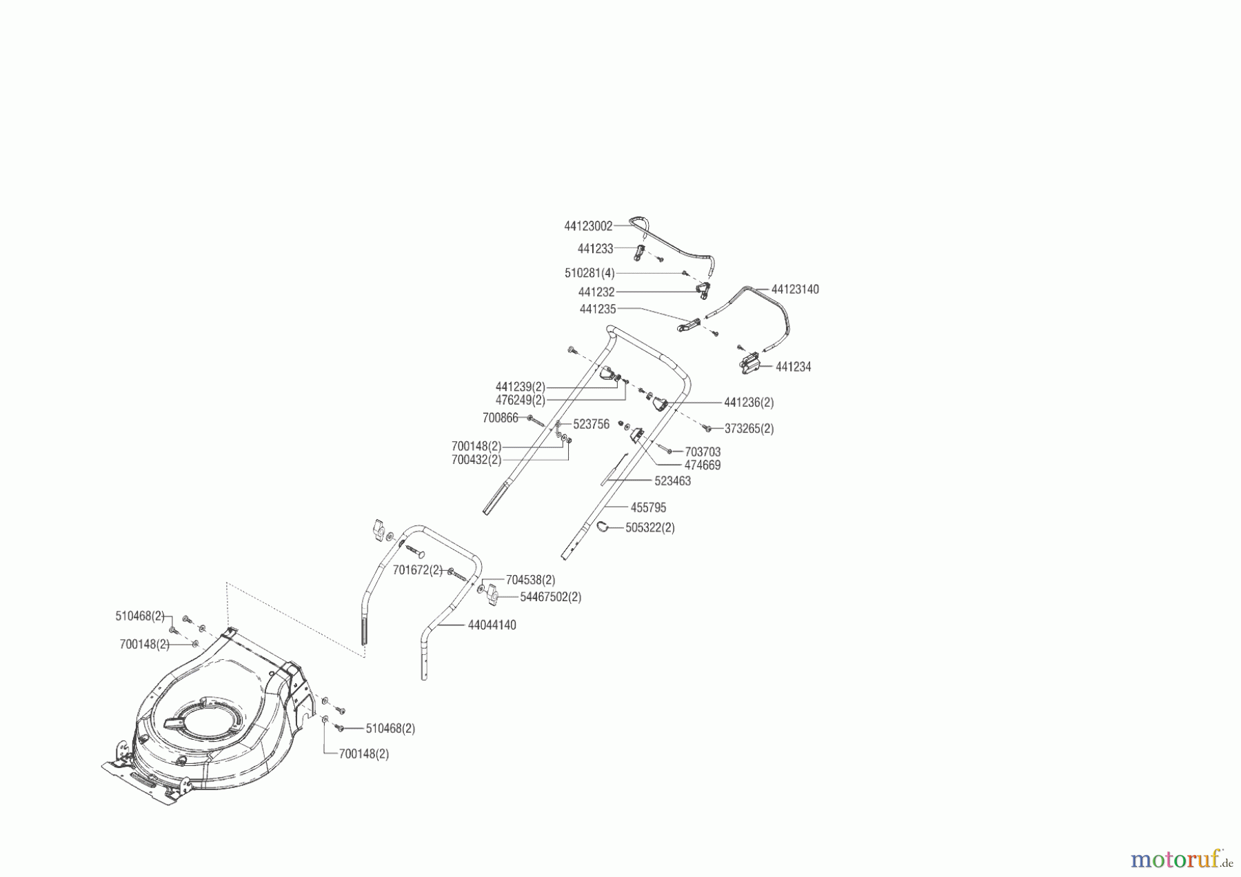 AL-KO Gartentechnik Benzinrasenmäher 527 SP HIGHLINE ab 02/2020 Seite 2