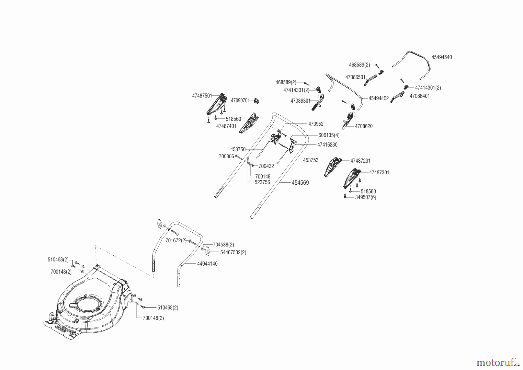 AL-KO Gartentechnik Benzinrasenmäher 527 VS HIGHLINE ab 02/2020 Seite 2