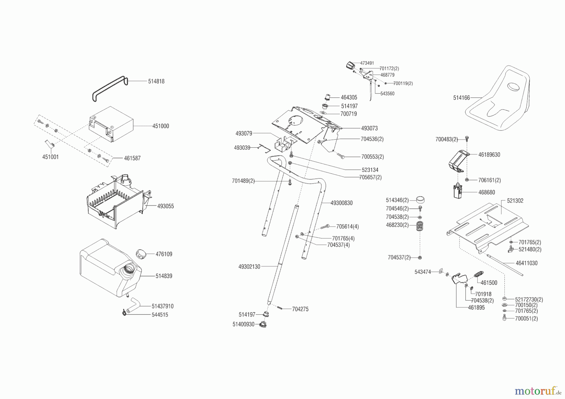  AL-KO Gartentechnik Rasentraktor  T15-93.9 HD-A BLACK EDITION  02/2020 - 04/2020 Seite 7