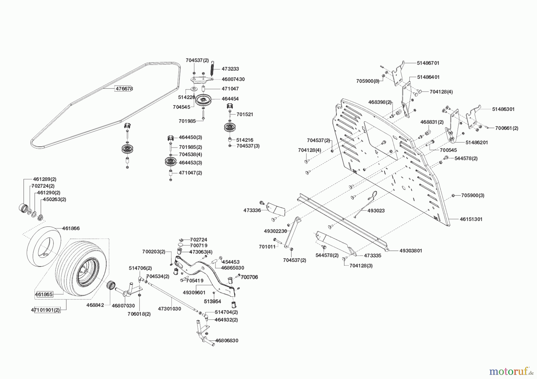  AL-KO Gartentechnik Rasentraktor T17-103.8   ab 04/2020 Seite 3
