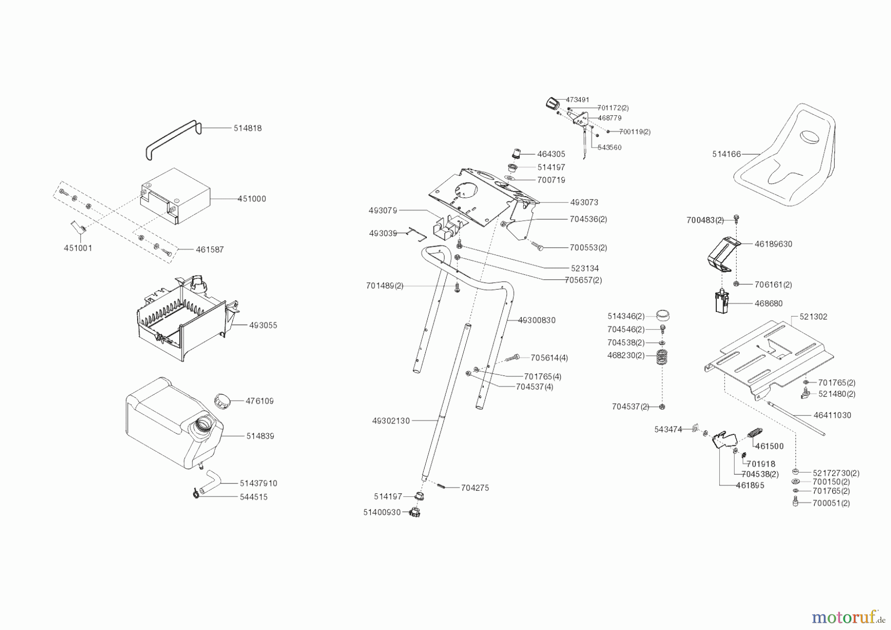  AL-KO Gartentechnik Rasentraktor  T15-93.9 HD-A BLACK EDITION  ab 04/2020 Seite 7