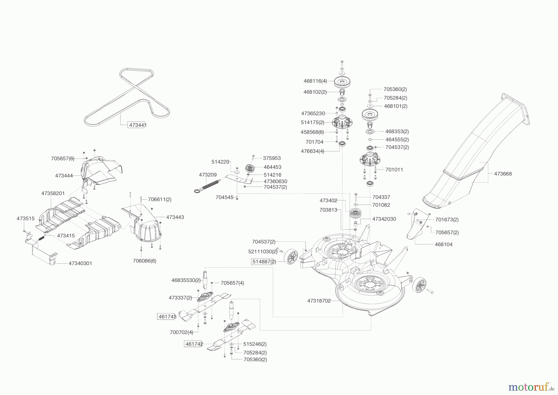 Solo by AL-KO Gartentechnik Rasentraktor T16-95.6 HD V2 ab 04/2020 Seite 6