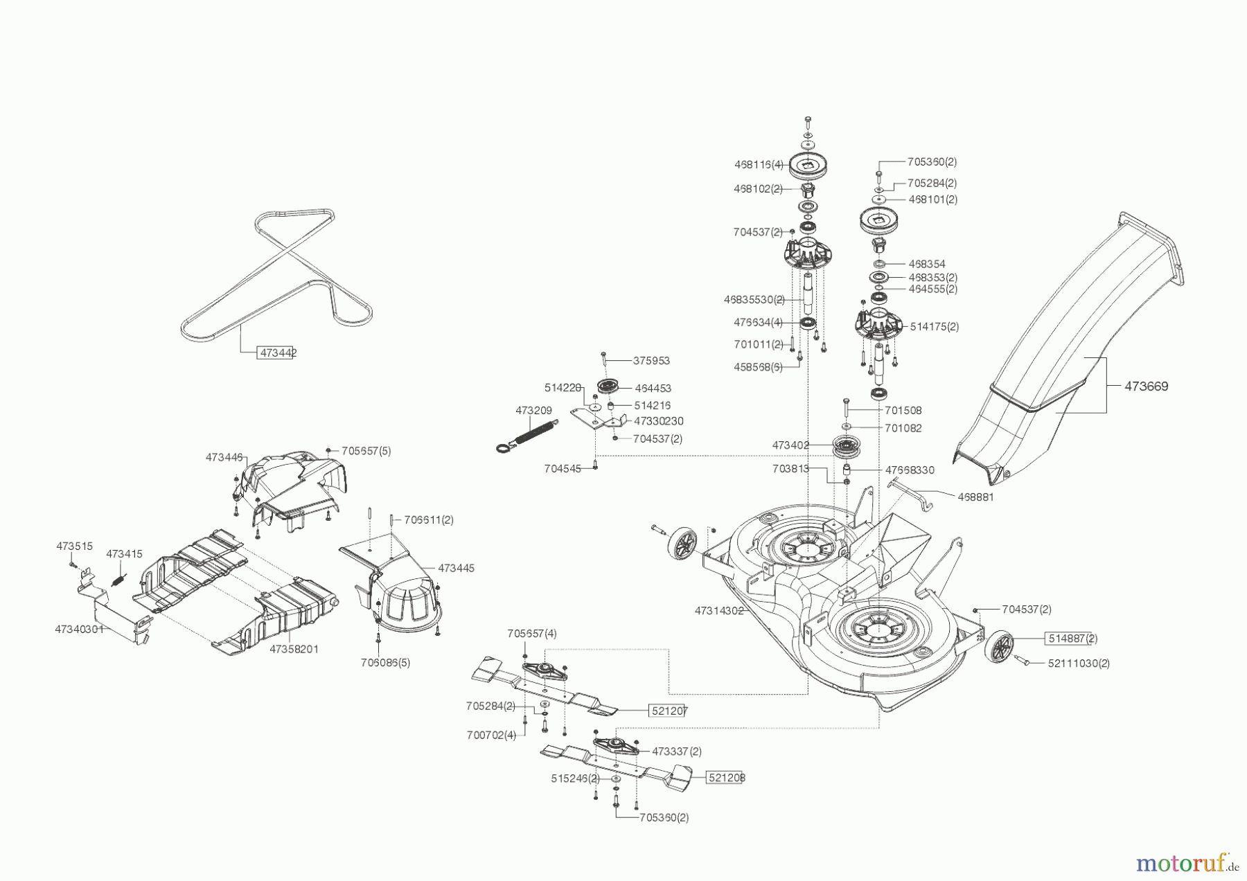 Solo by AL-KO Gartentechnik Rasentraktor T16-105.6 HD V2 ab 04/2020 Seite 6