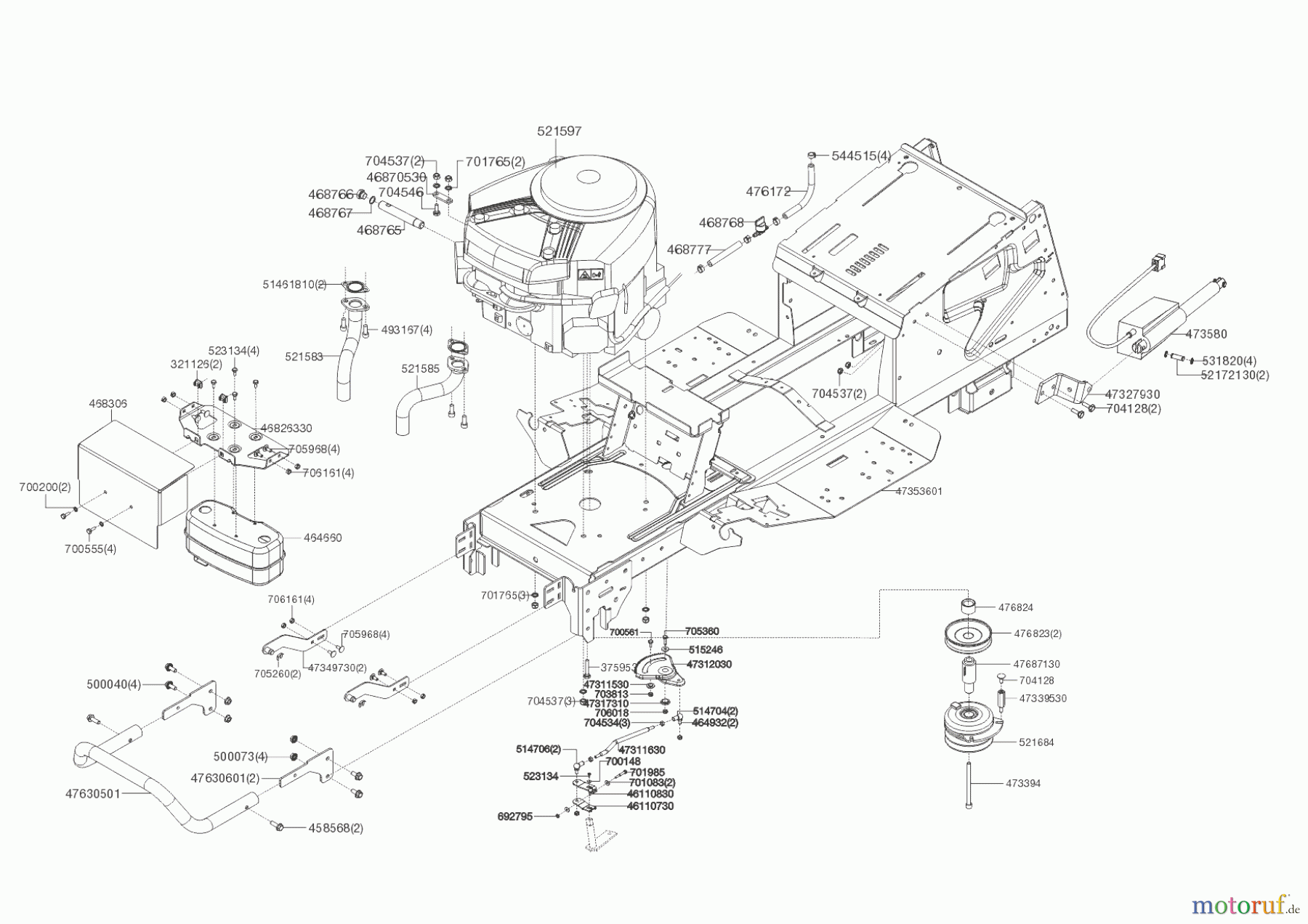 Solo by AL-KO Gartentechnik Rasentraktor T20-105.5 HDE V2 ab 04/2020 Seite 2