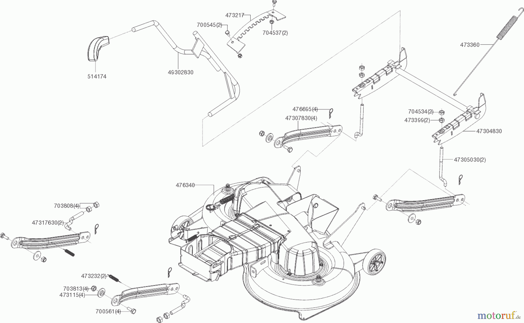 Solo by AL-KO Gartentechnik Rasentraktor T13-93.7 HD COMFORT ab 04/2020 Seite 5