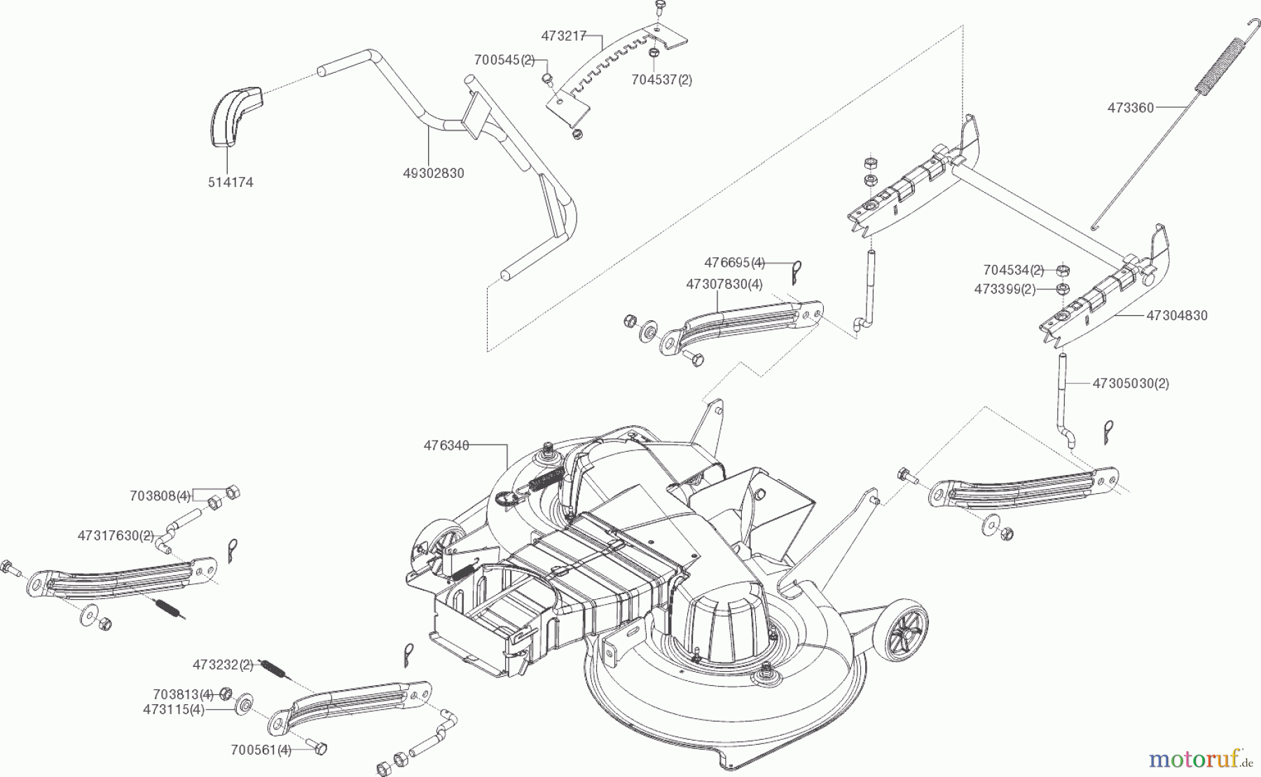 Solo by AL-KO Gartentechnik Rasentraktor T16-93.7 HD V2 COMFORT ab 04/2020 Seite 5