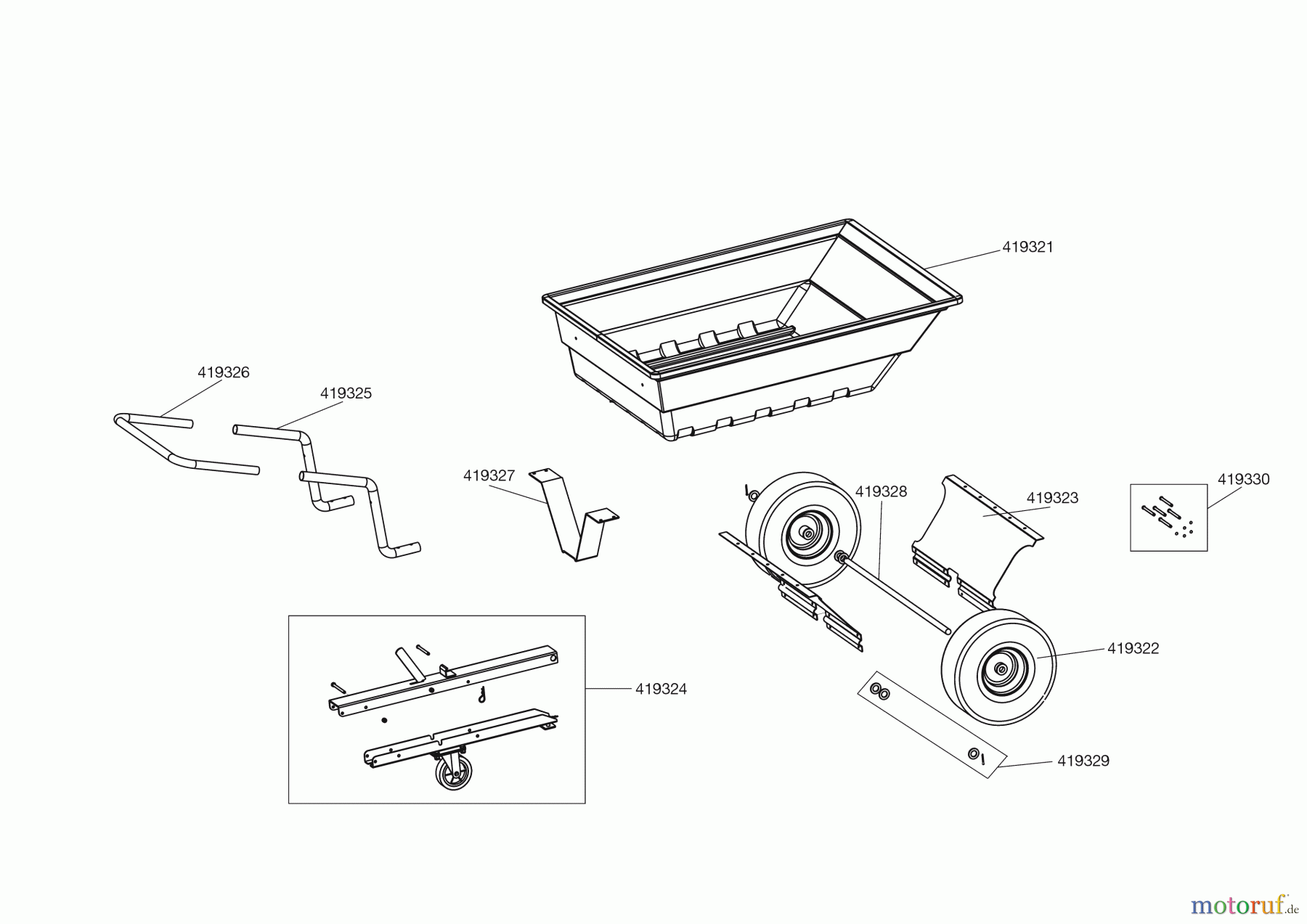  AL-KO Gartentechnik Zubehör Gartentechnik Combi Trailer CT 400  01/2021 Seite 1
