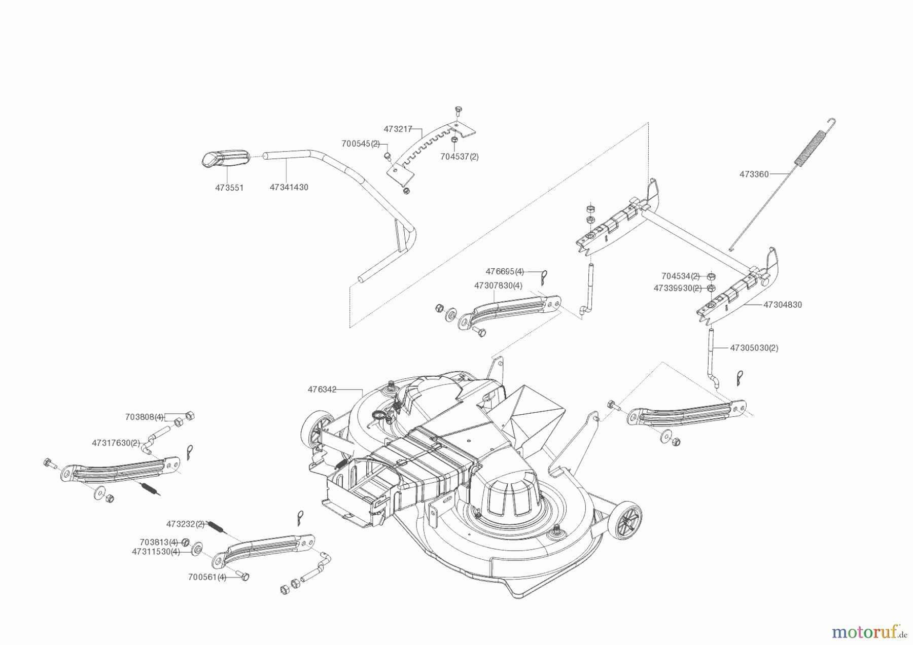  Solo by AL-KO Gartentechnik Rasentraktor T22-105.1 HDD-A V2  01/2021 - 09/2021 Seite 5