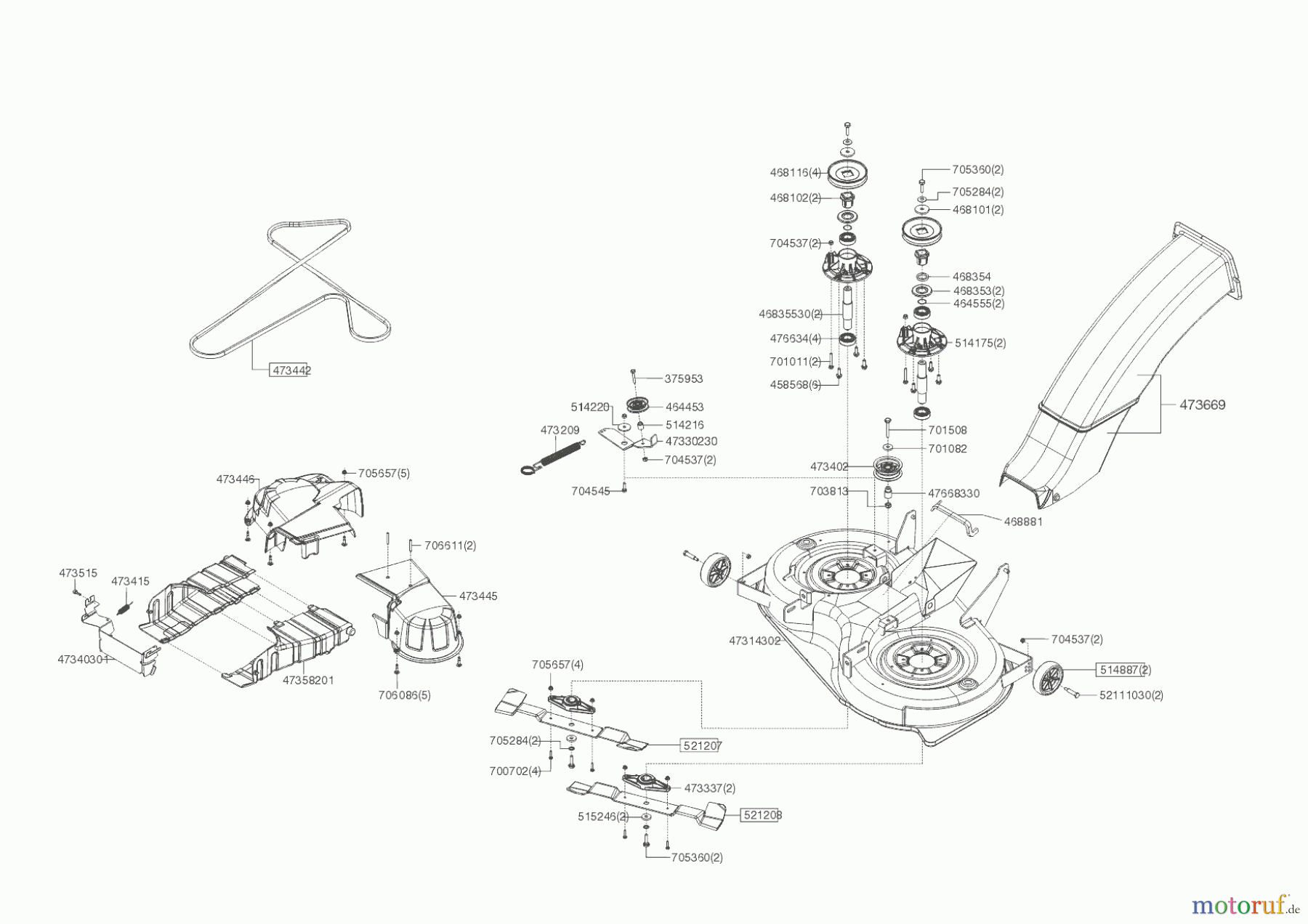 Solo by AL-KO Gartentechnik Rasentraktor T22-105.1 HDD-A V2 01/2021 - 09/2021 Seite 6