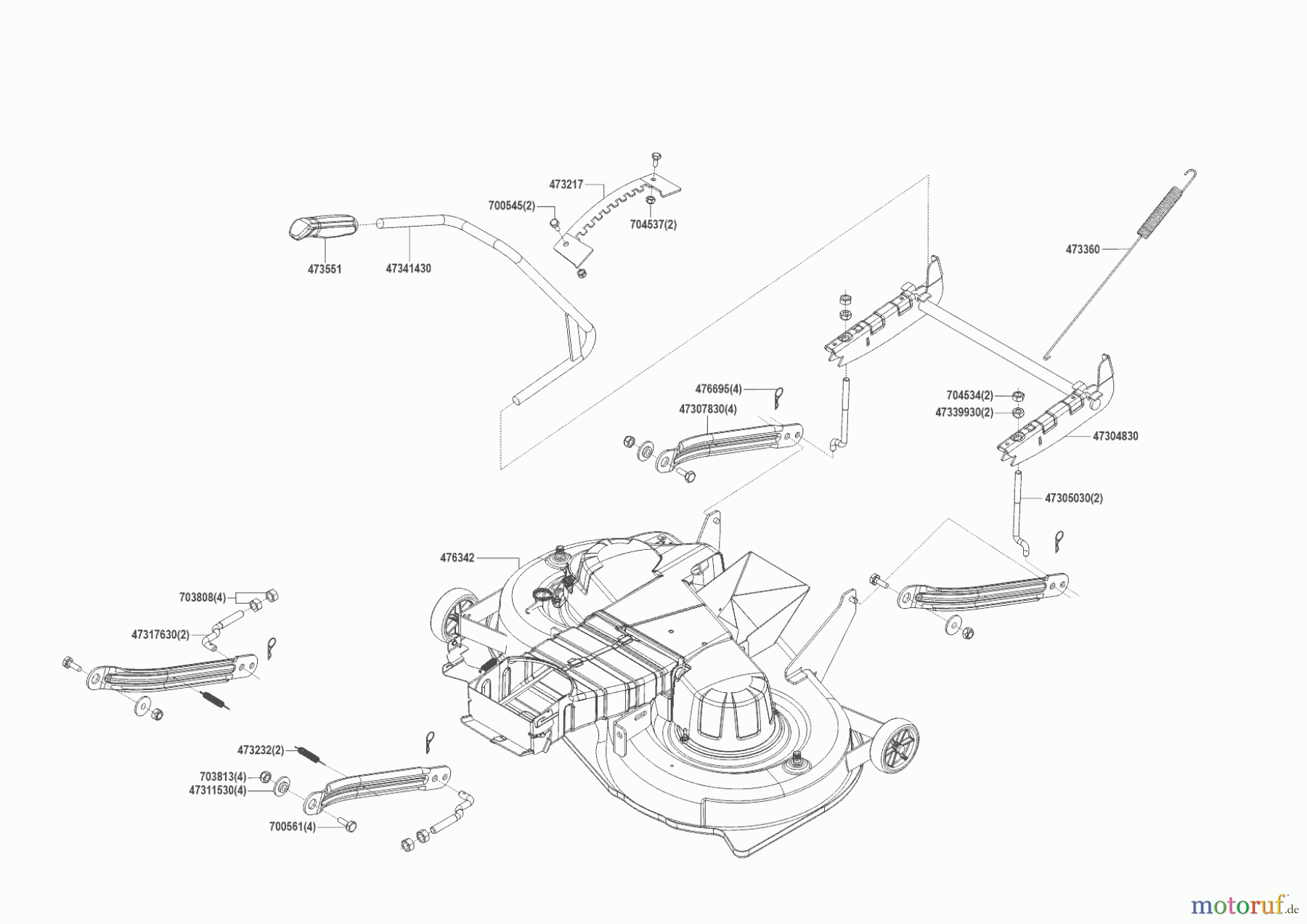 Solo by AL-KO Gartentechnik Rasentraktor TRAKTOR T22-105.1 HD-A V2 01/2021 - 09/2021 Seite 5
