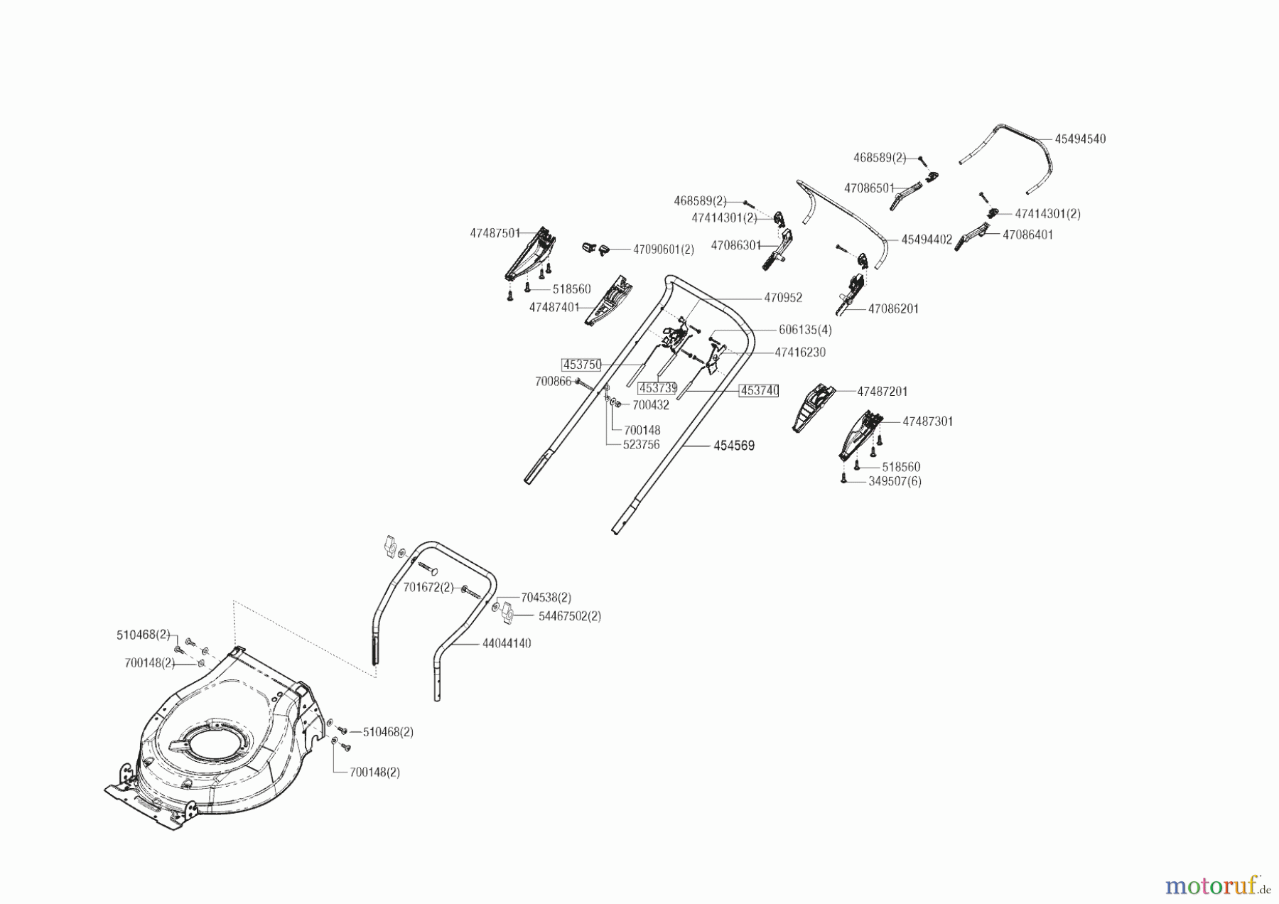  AL-KO Gartentechnik Benzinrasenmäher Highline 475 VS  ab 09/2021 Seite 2