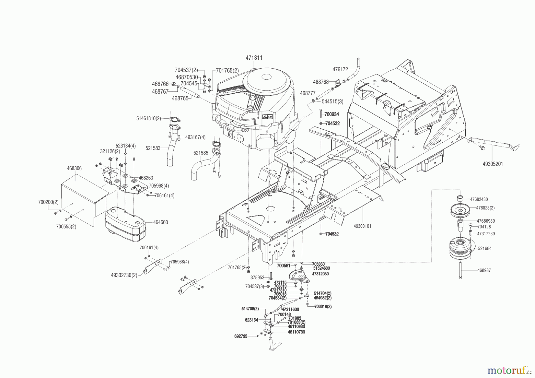 Solo by AL-KO Gartentechnik Rasentraktor T16-103.7 HD V2 COMFORT ab 09/2021 Seite 2