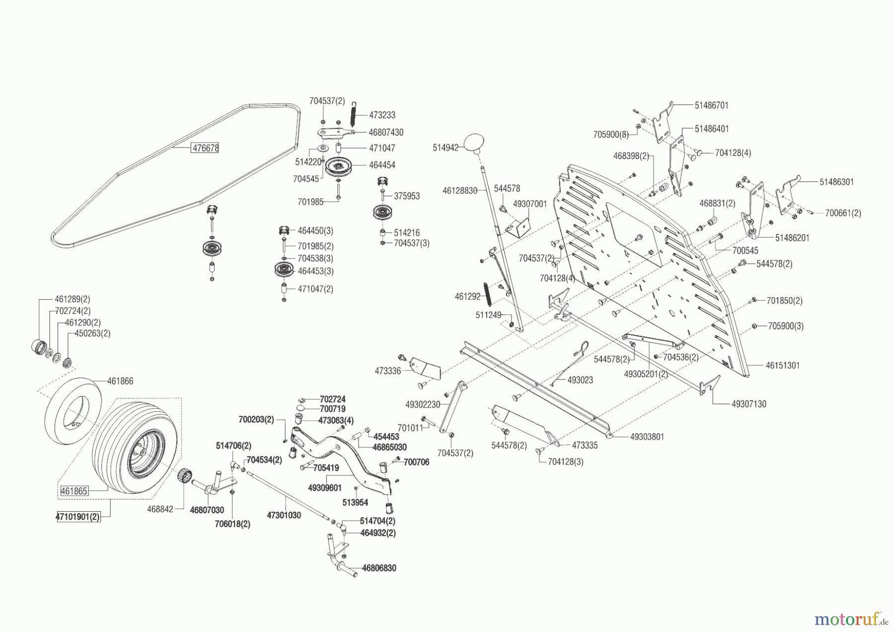  Solo by AL-KO Gartentechnik Rasentraktor T16-103.7 HD V2 COMFORT   ab 09/2021 Seite 3