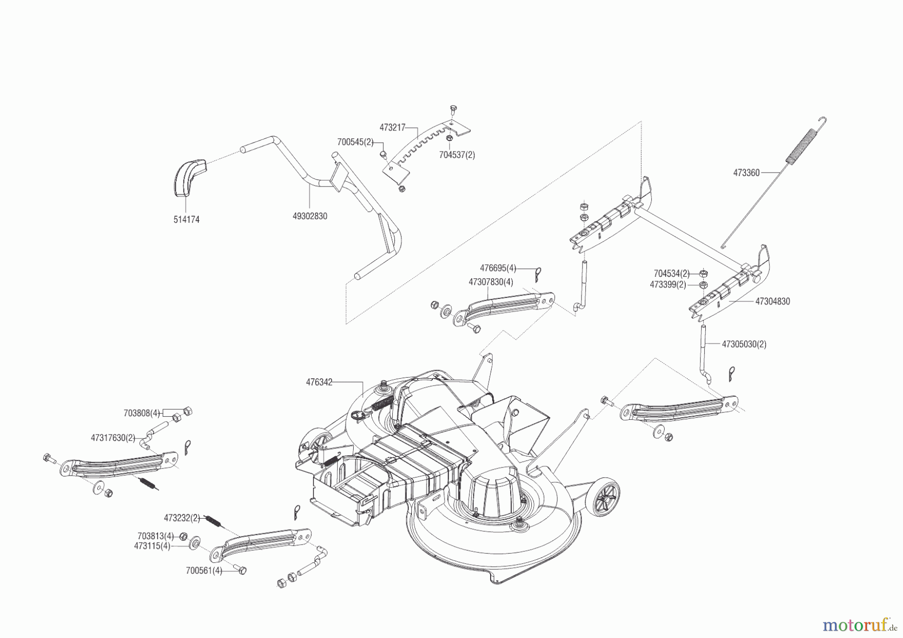 Solo by AL-KO Gartentechnik Rasentraktor T16-103.7 HD V2 COMFORT ab 09/2021 Seite 5
