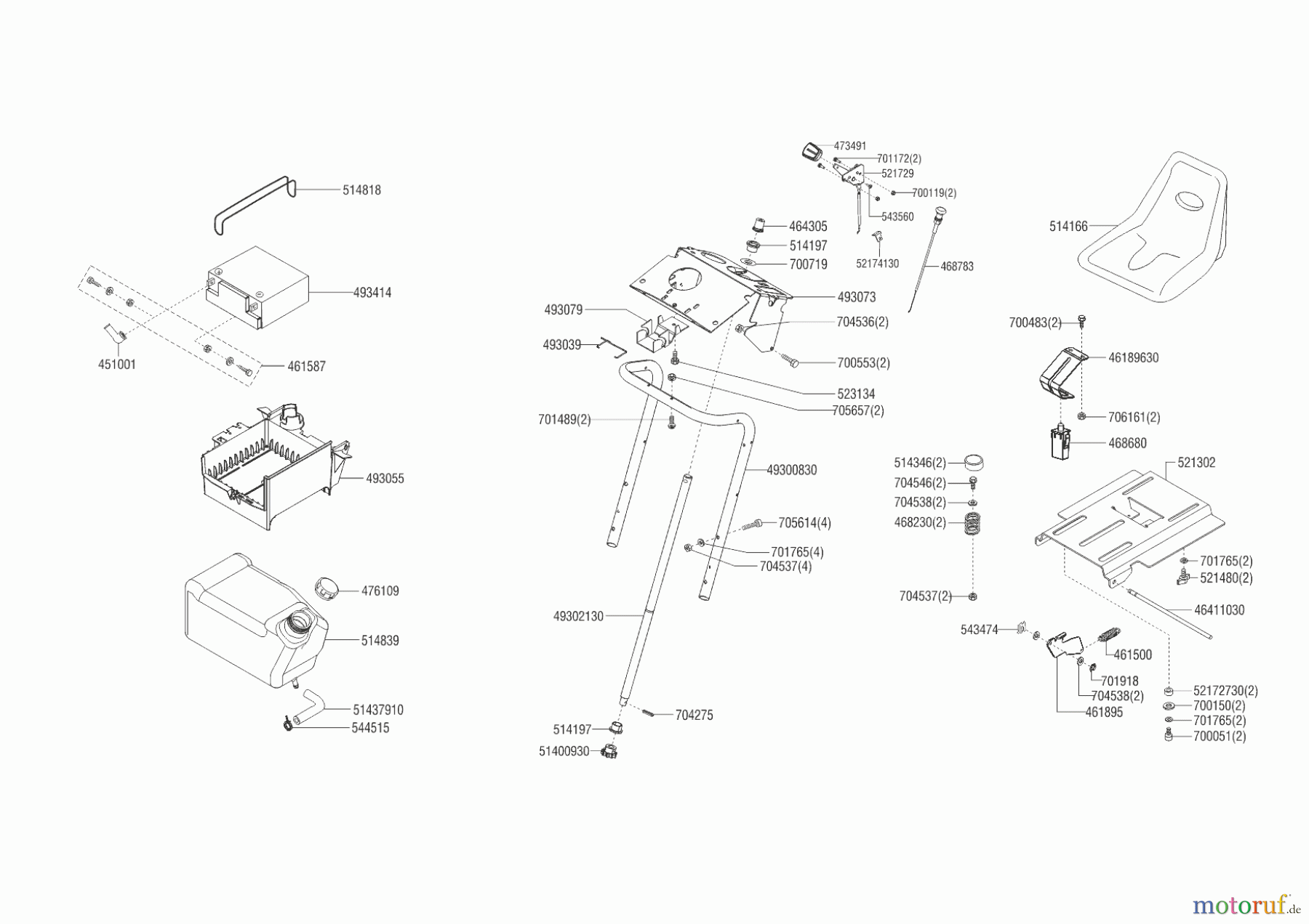 Solo by AL-KO Gartentechnik Rasentraktor T22-103.9 HD-A V2 ab 09/2021 Seite 7