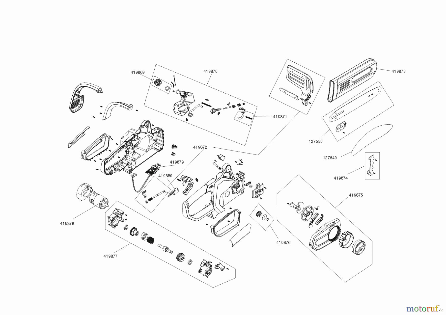 AL-KO Gartentechnik Kettensägen AKKU-KETTENSÄGE CS 1825 18V ab 03/2022 Seite 1
