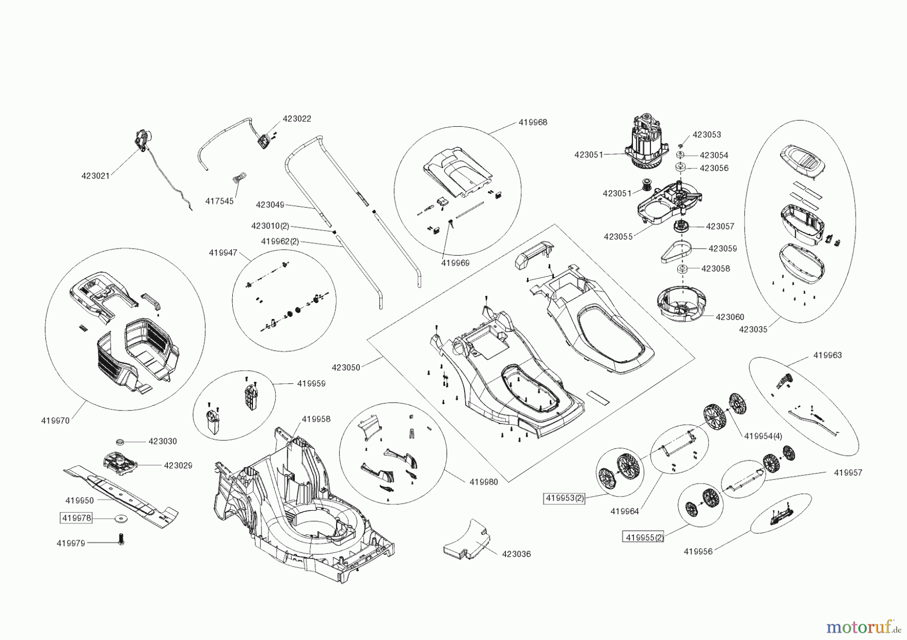 AL-KO Gartentechnik Elektrorasenmäher 113850 06/2022 Seite 1