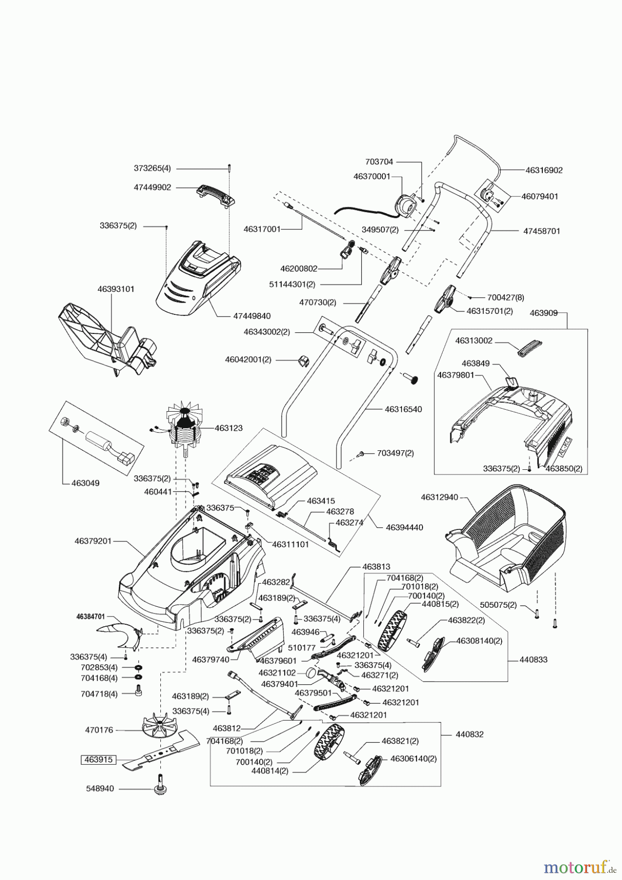 AL-KO Gartentechnik Elektrorasenmäher COMFORT 40 E ab 10/2022 Seite 1